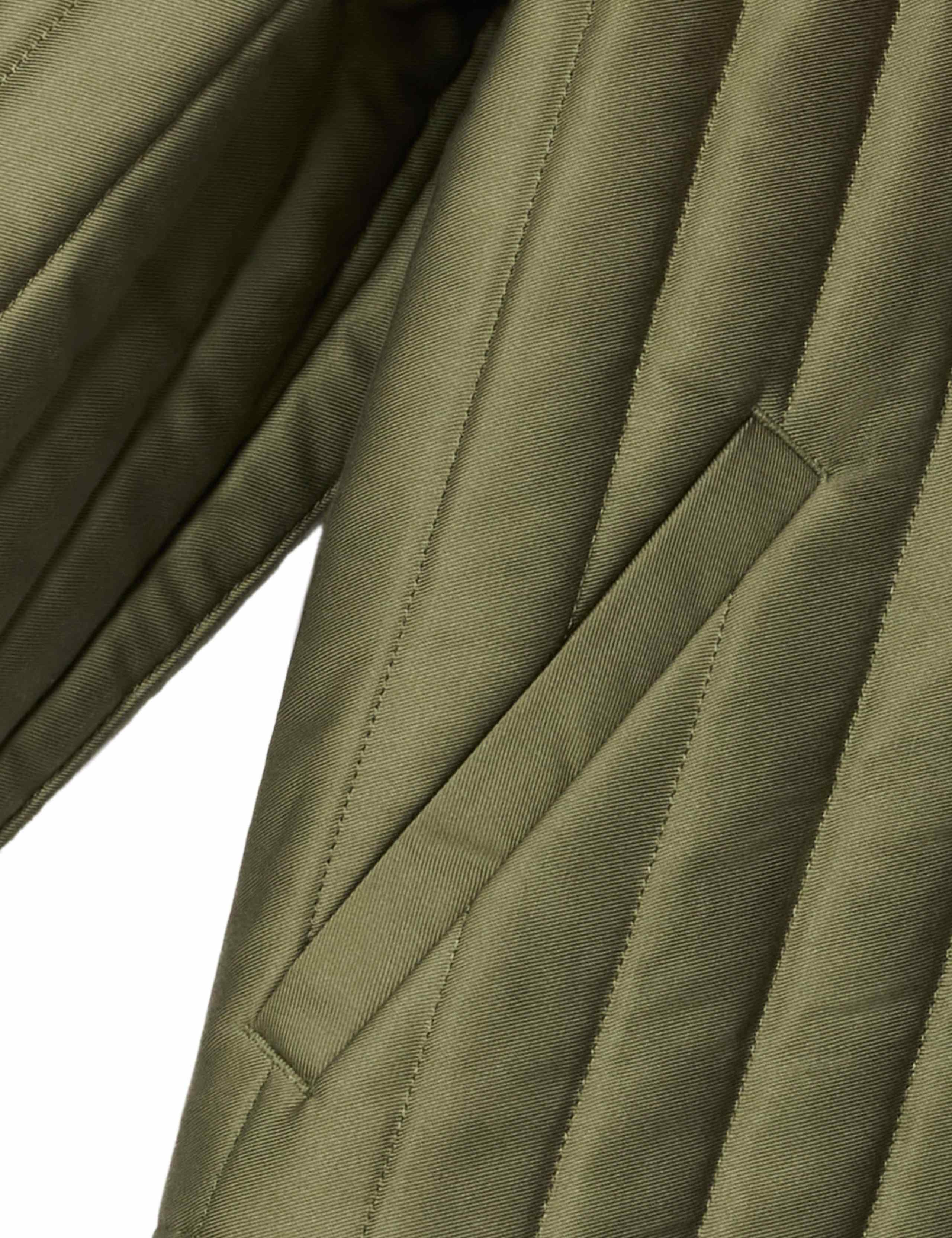 Quilted Collarless Jacket 6 of 6