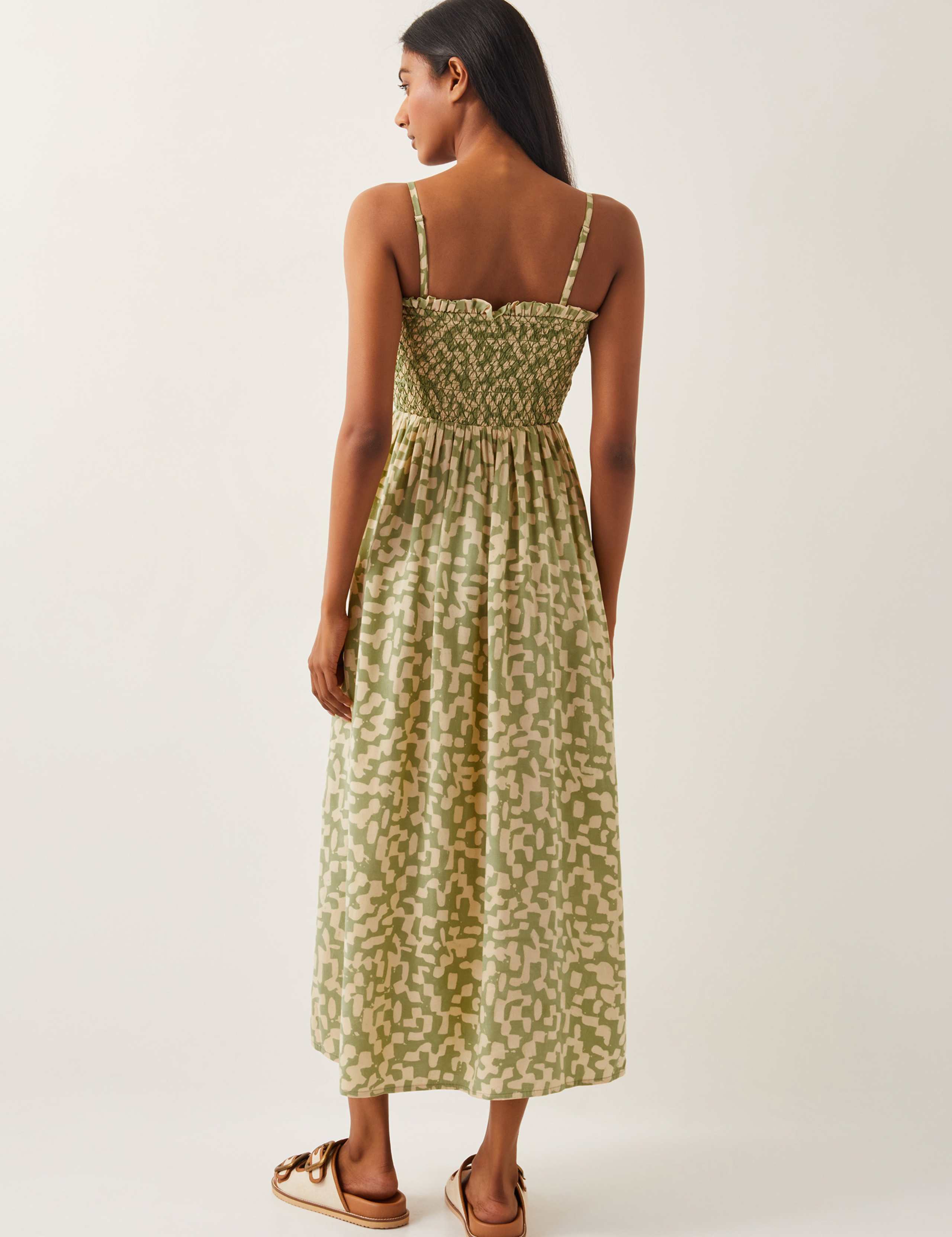 Geometric Bandeau Midi Beach Dress 5 of 5