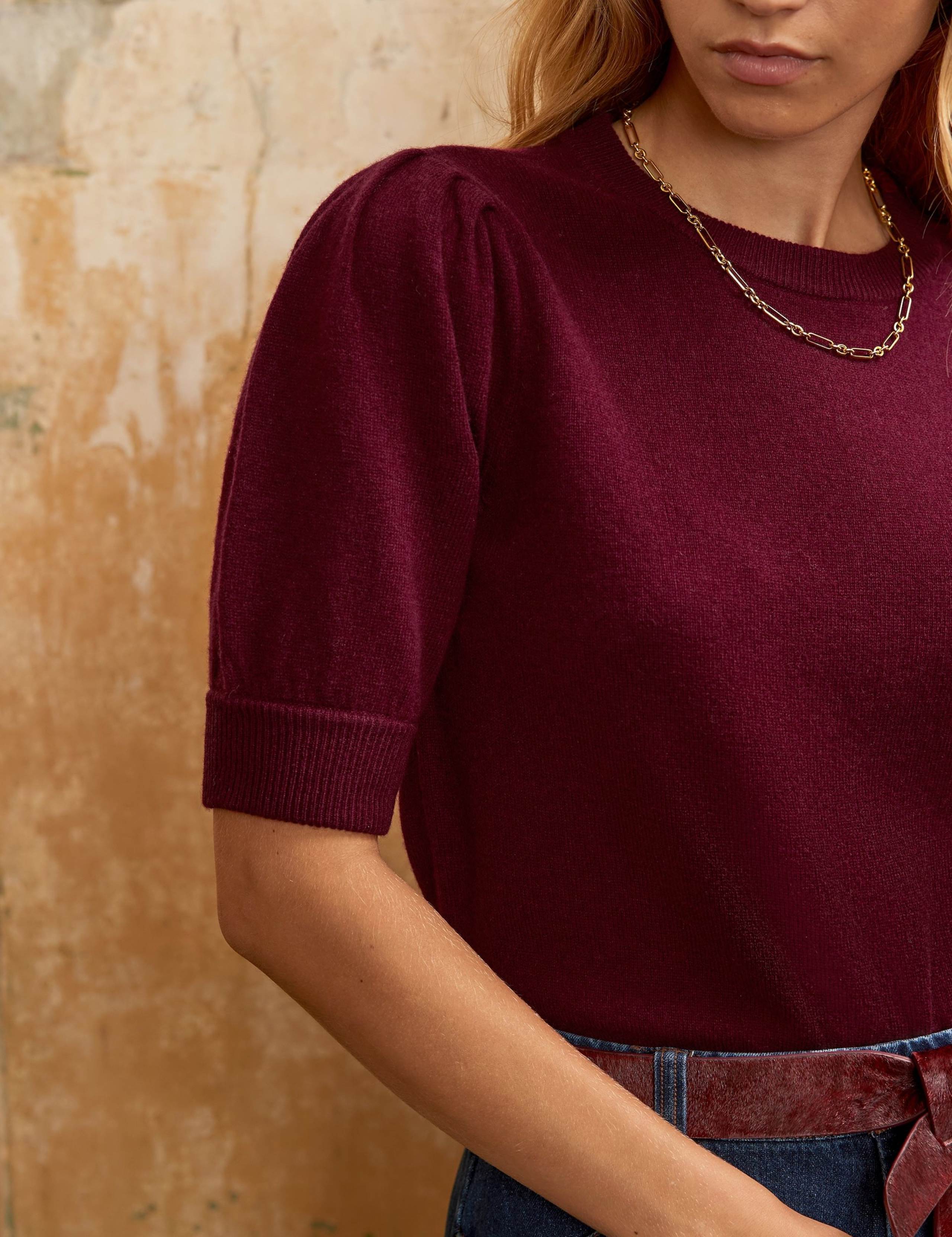 Wool Blend Crew Neck Jumper 4 of 4
