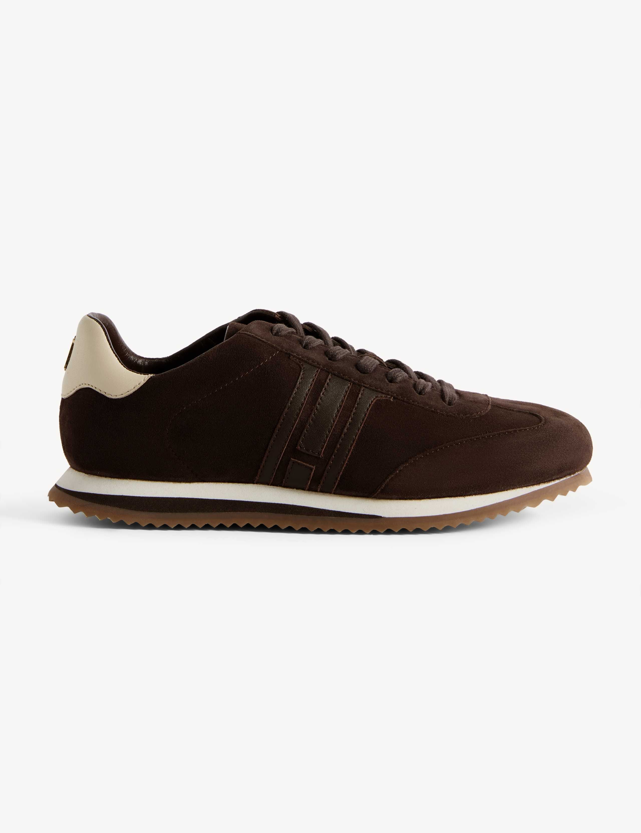 Leather Lace Up Trainers 2 of 6