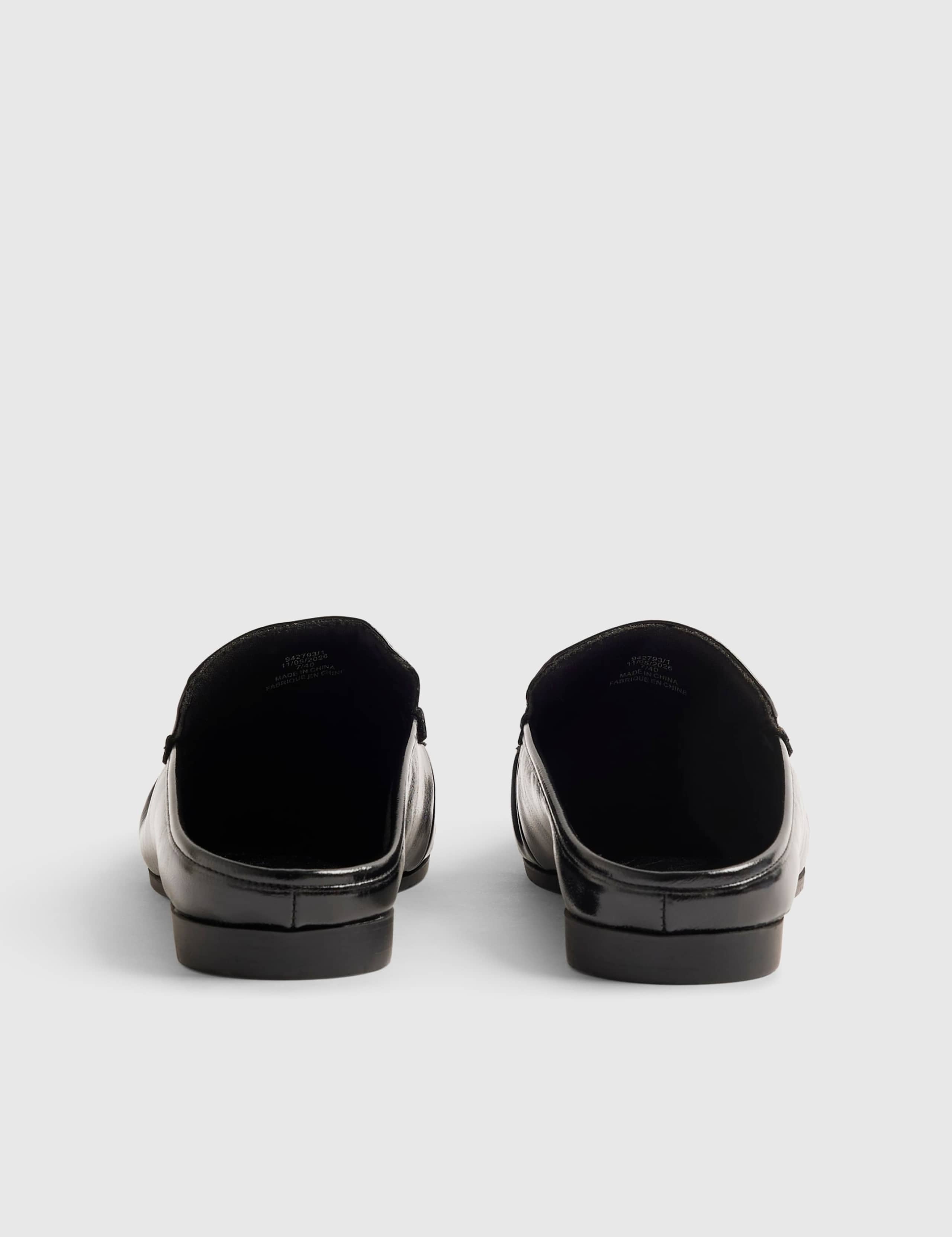 Backless Slip On Flat Loafers 5 of 5