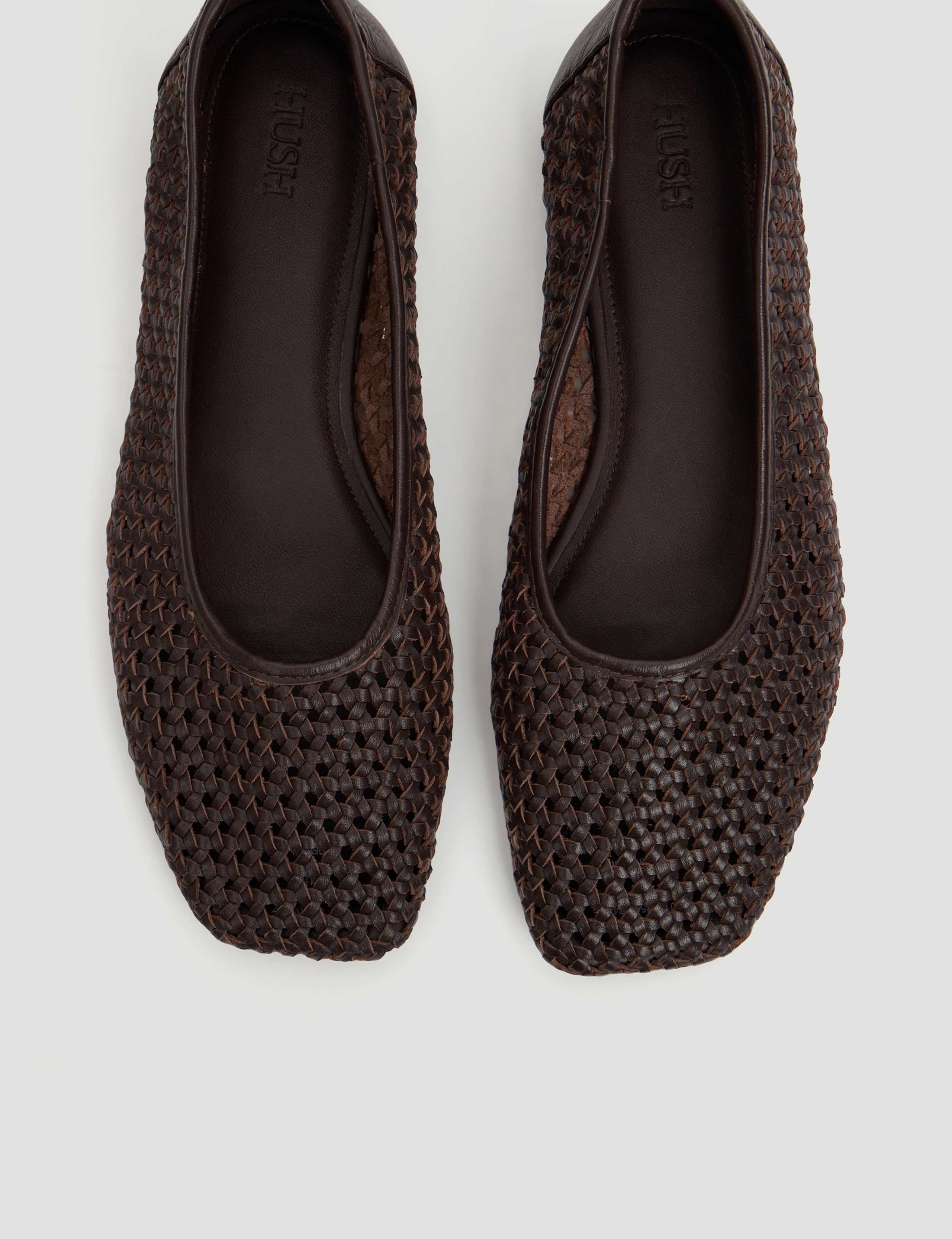 Leather Ballet Pumps 2 of 6