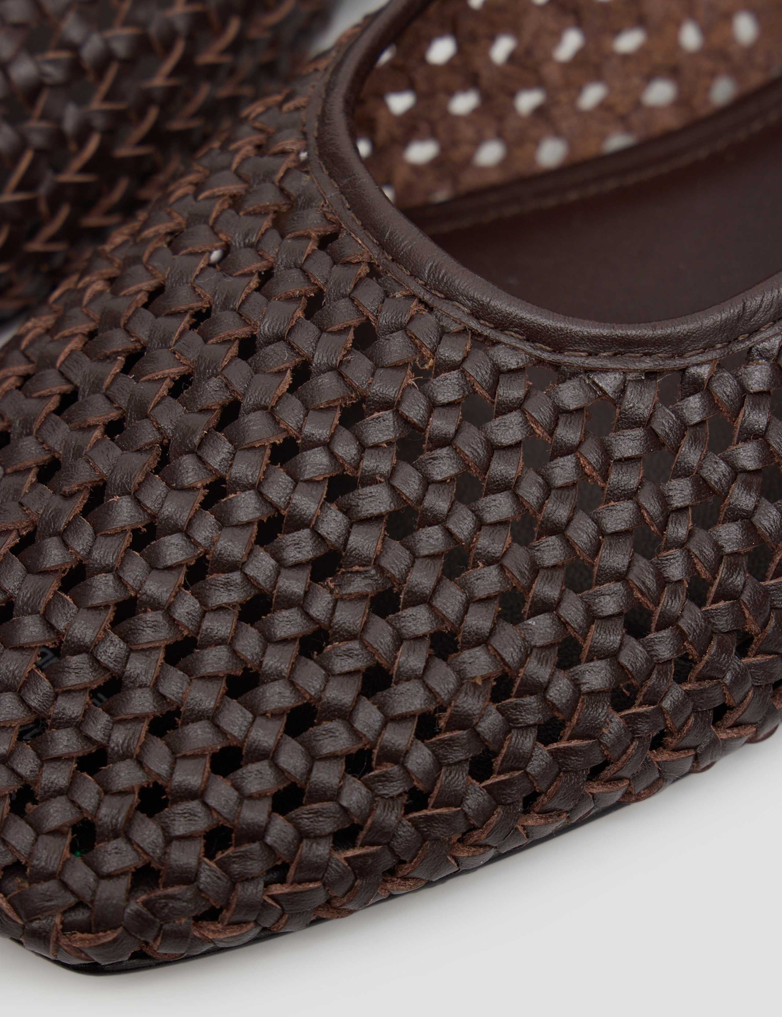 Leather Ballet Pumps 6 of 6