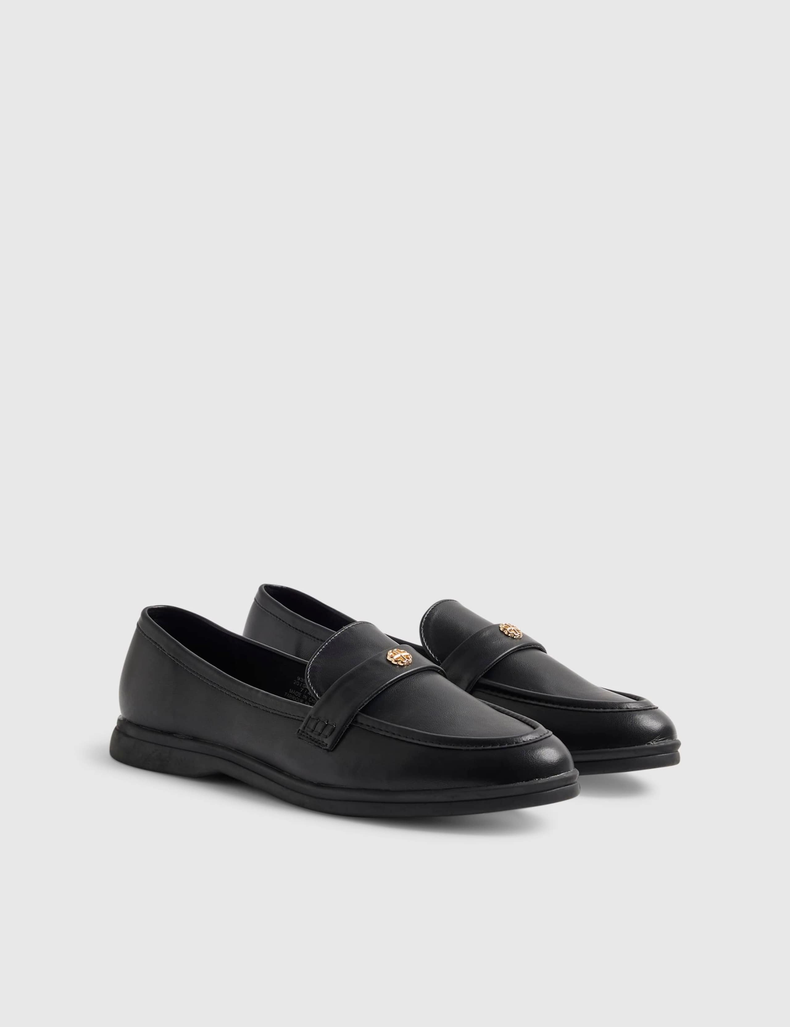 Metal Decal Flat Loafers 2 of 5