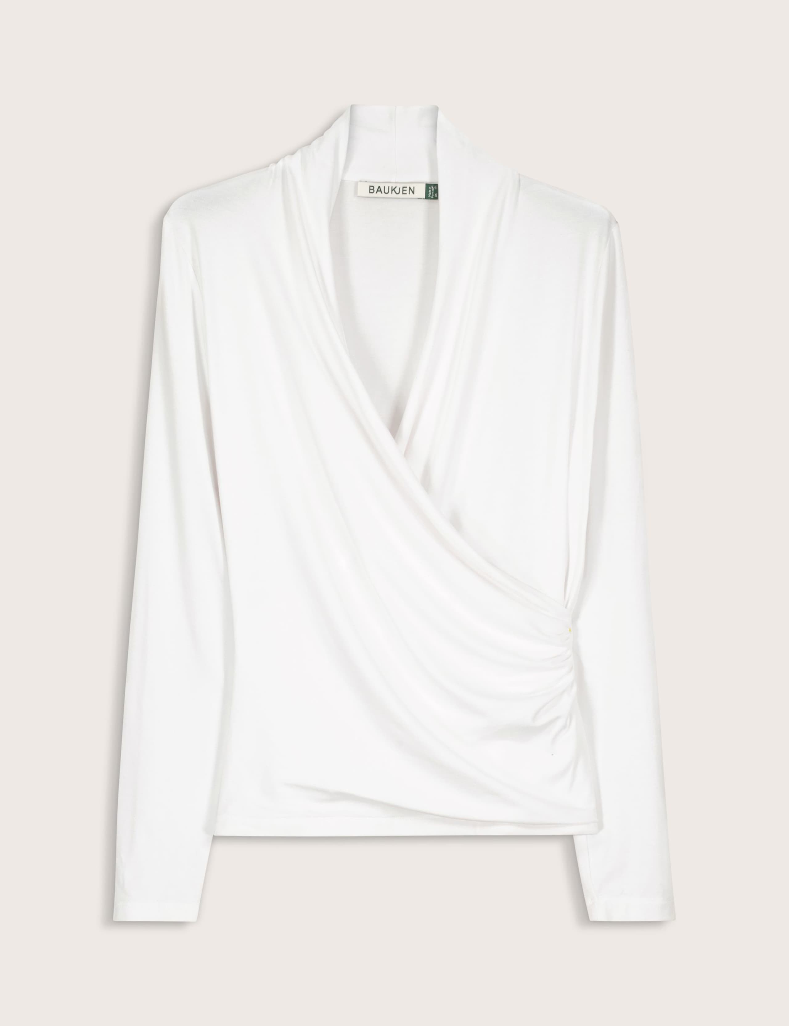 Jersey V-Neck Wrap Top 2 of 4