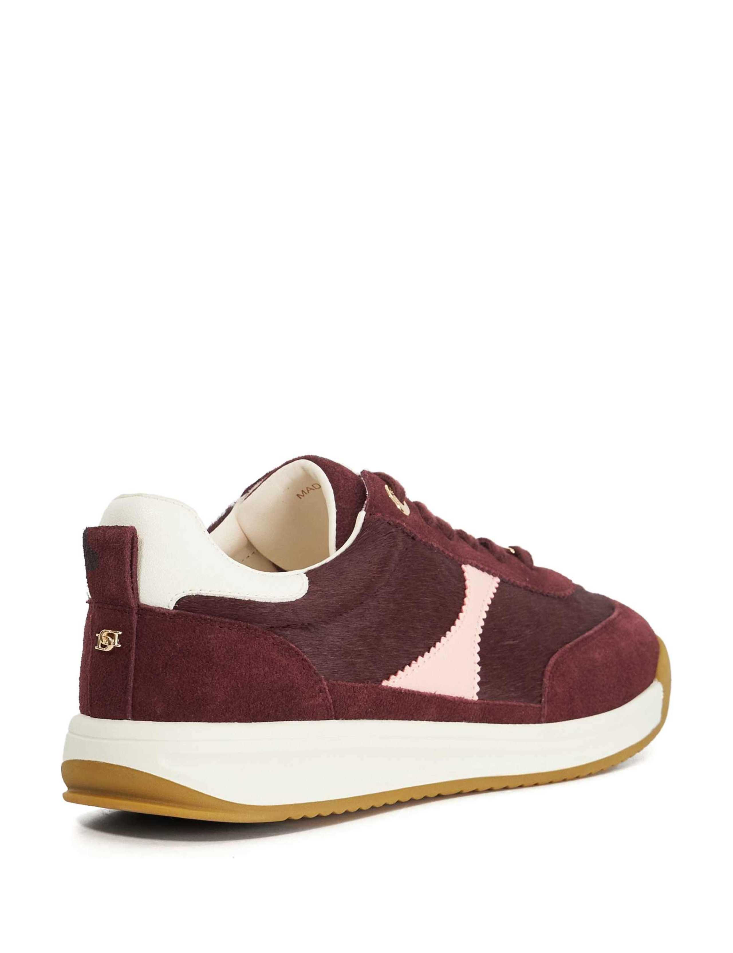 Suede Lace Up Trainers 5 of 6