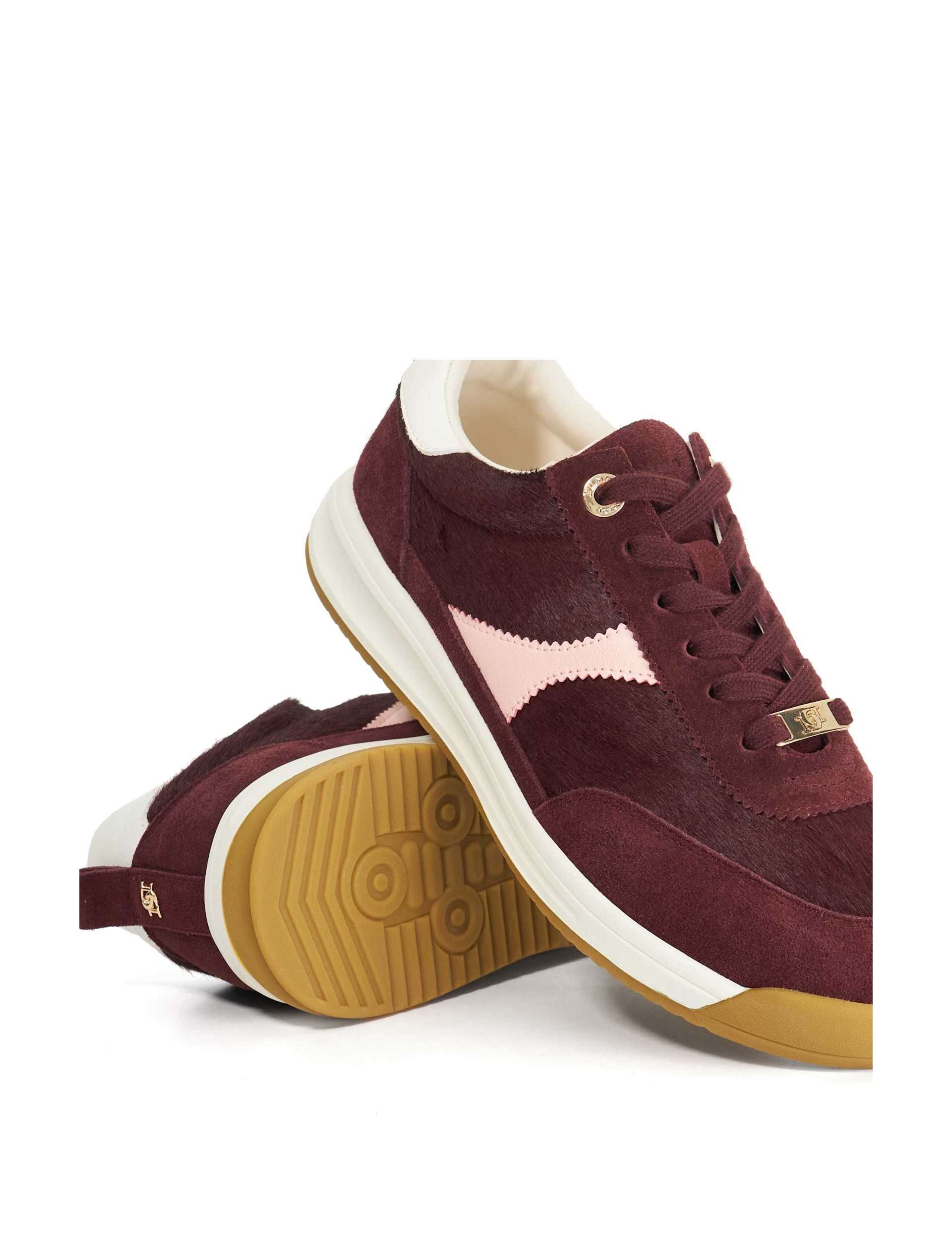 Suede Lace Up Trainers 6 of 6