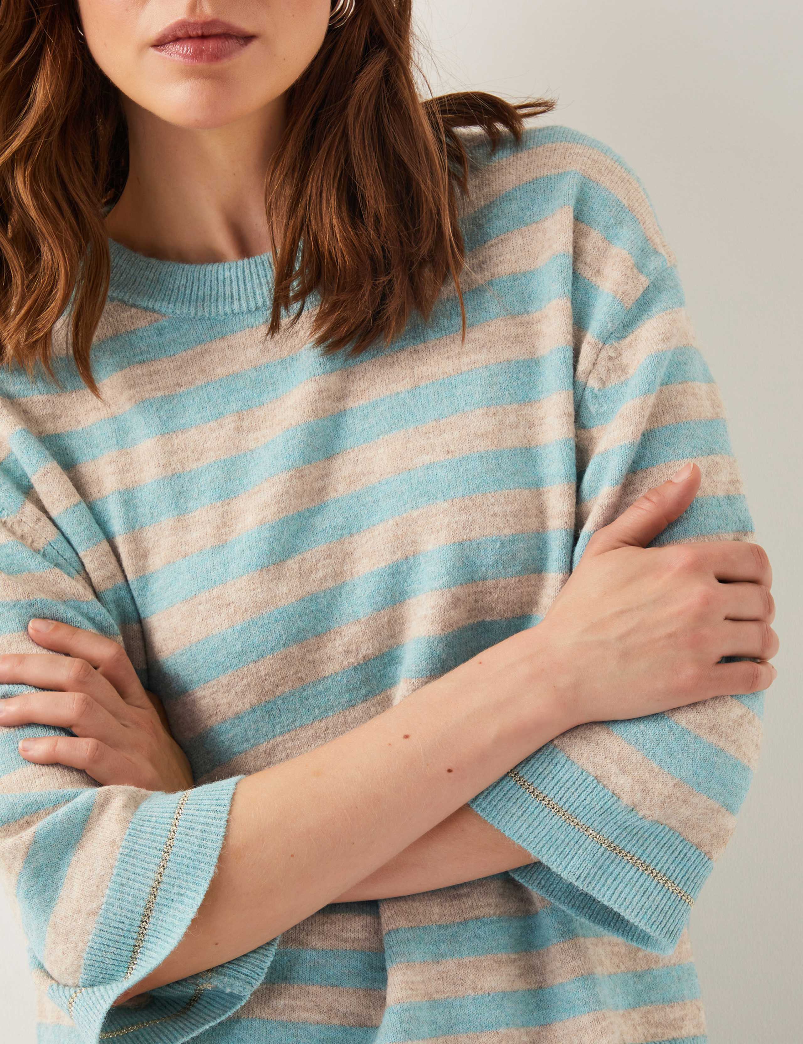Striped Crew Neck Jumper 2 of 4