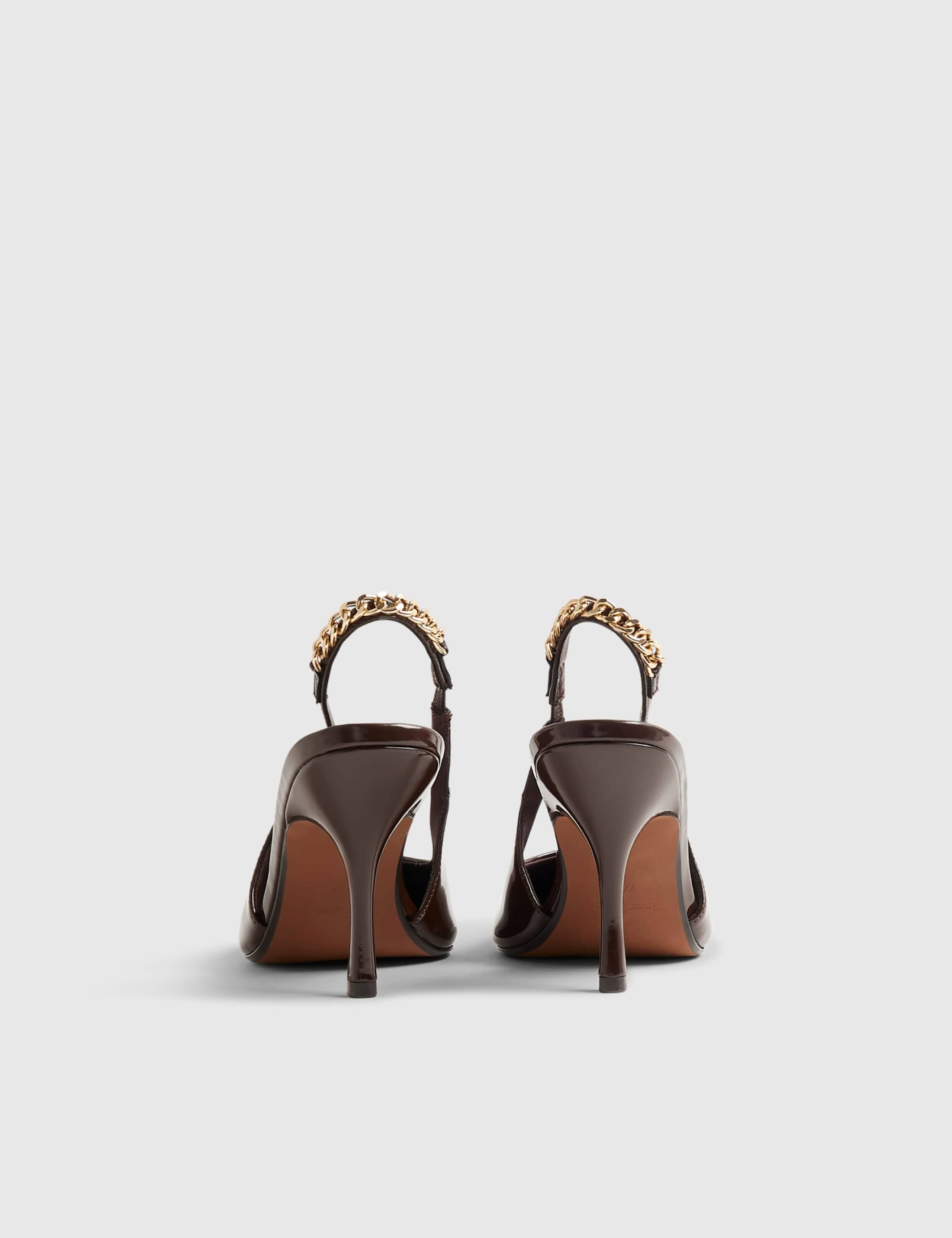 Stiletto Pointed Slingback Shoes 3 of 5