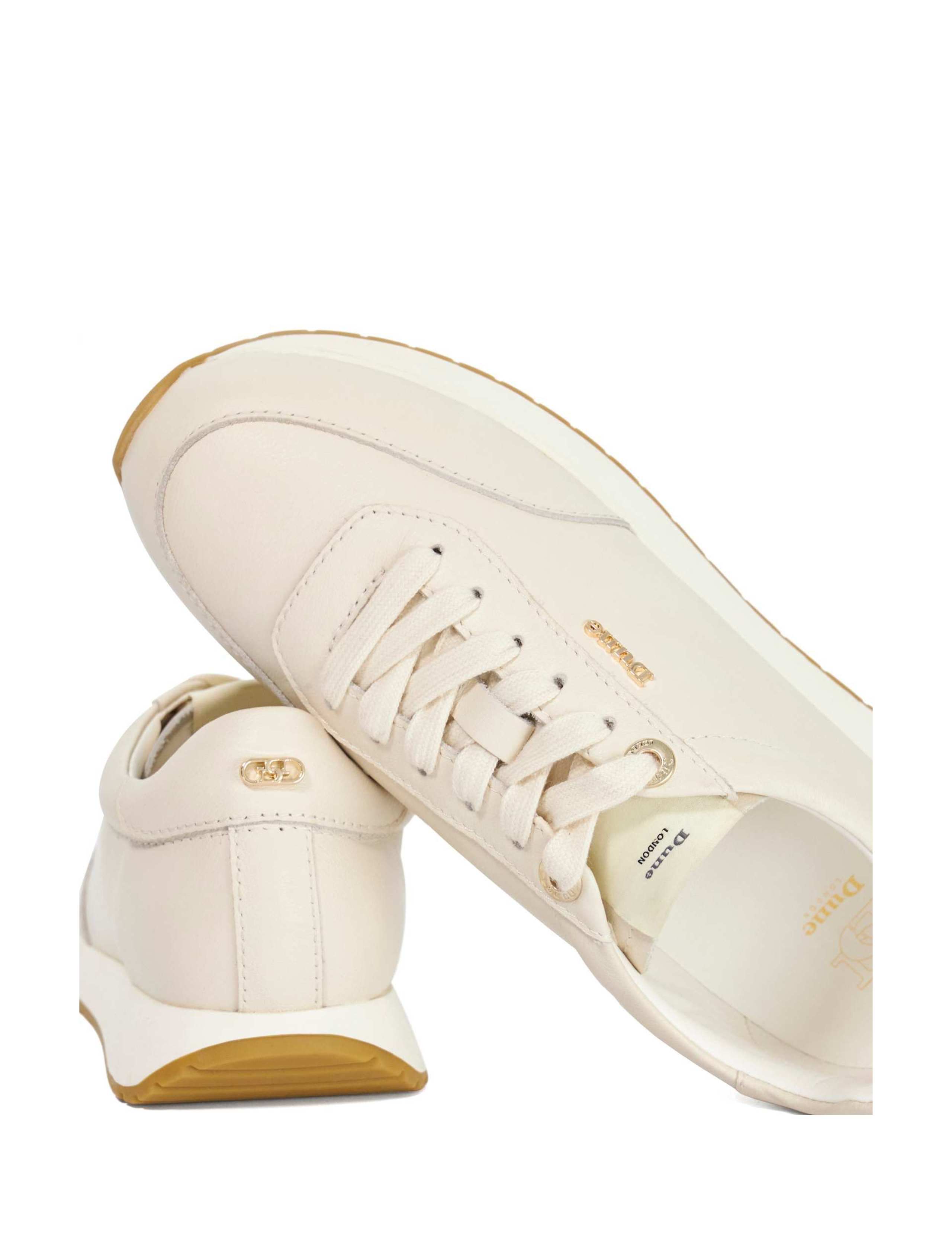 Leather Lace Up Trainers 6 of 6