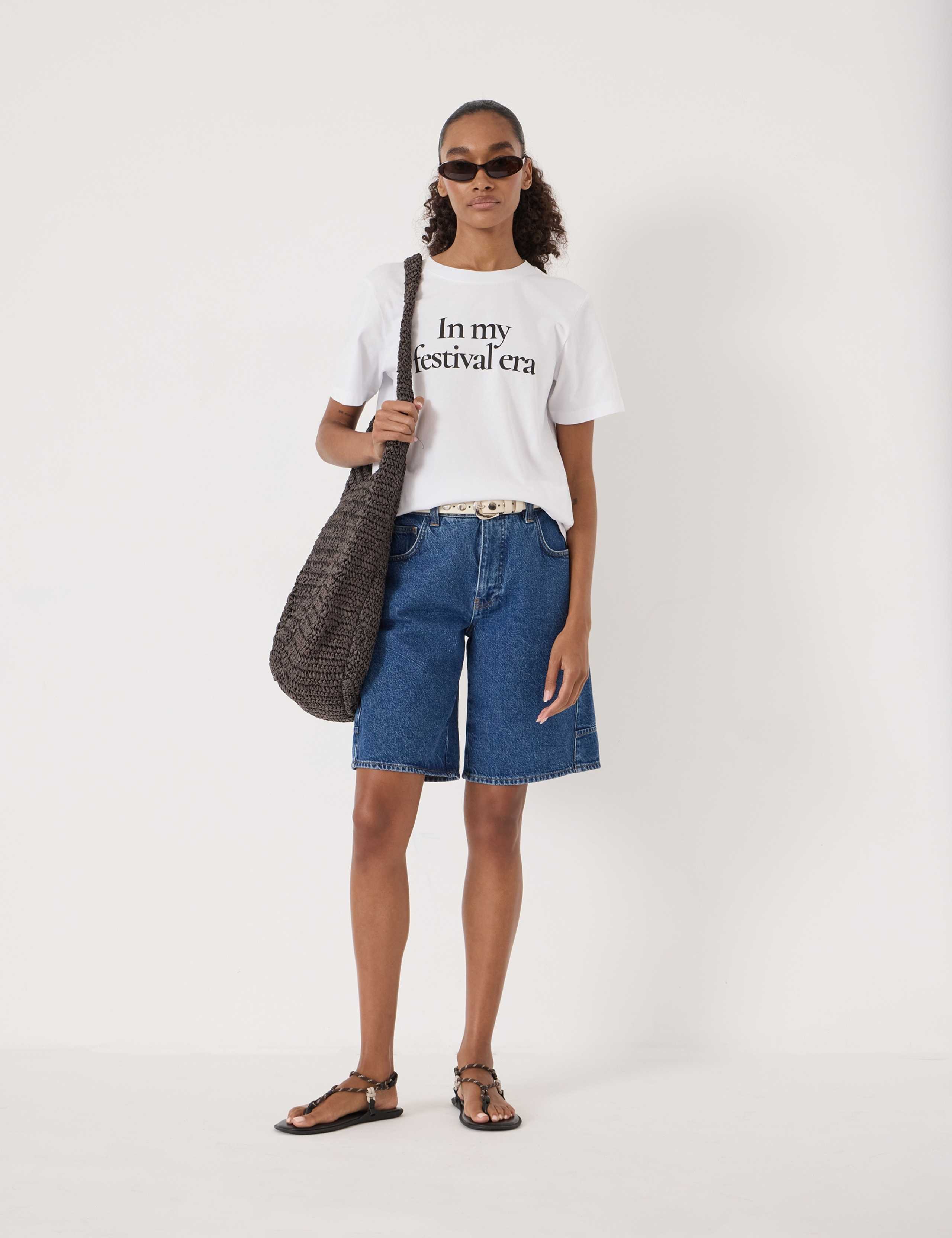 Pure Cotton Festival Slogan T-Shirt 5 of 5