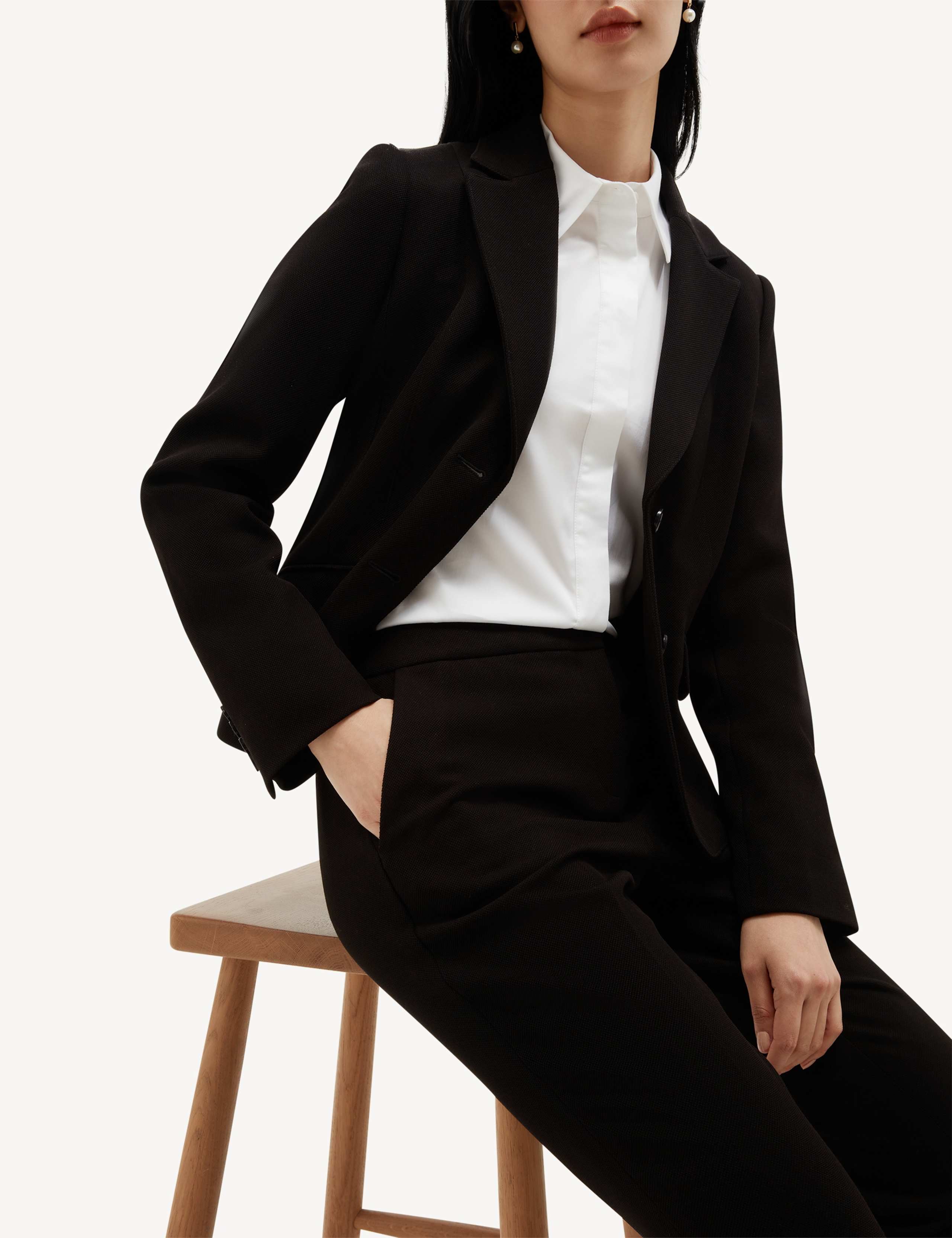Slim Fit Ankle Grazer Trousers 4 of 5
