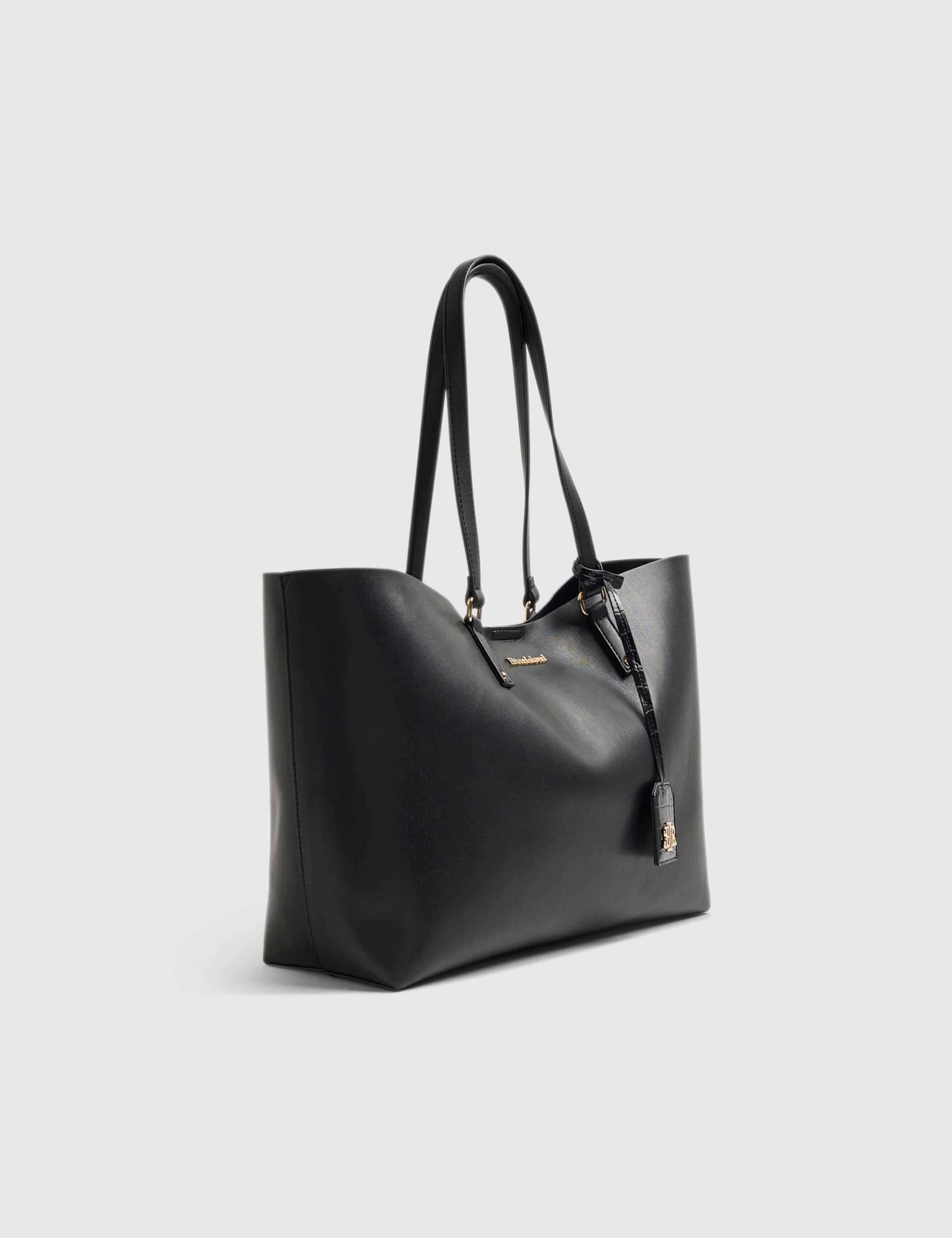 Faux Leather Tote Bag 4 of 5