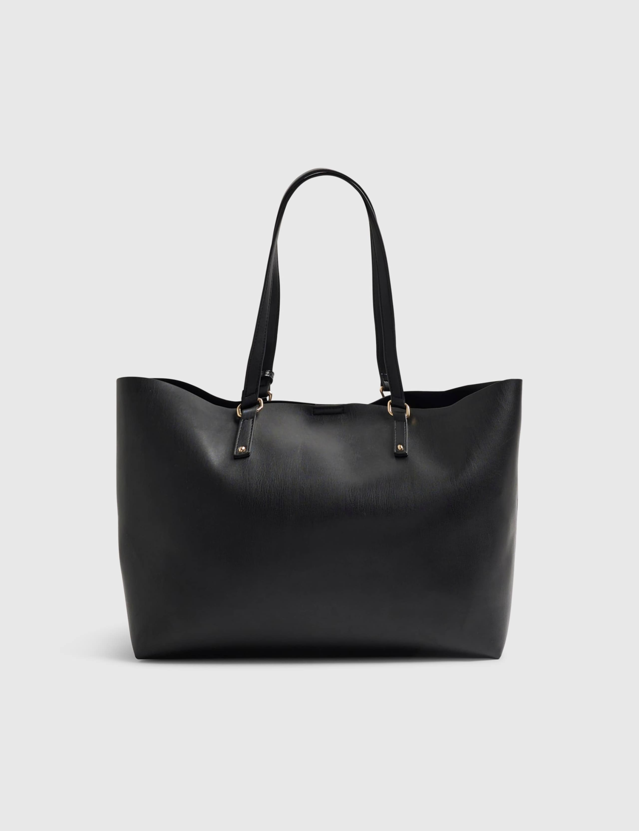 Faux Leather Tote Bag 5 of 5