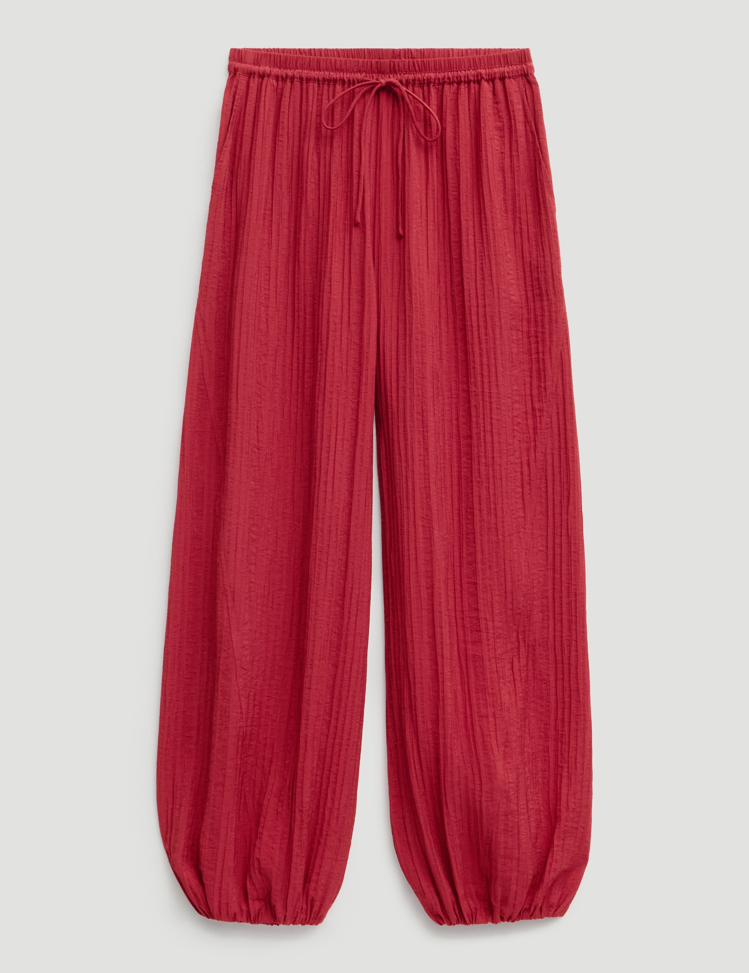 Crinkle Textured Balloon Trousers 2 of 5