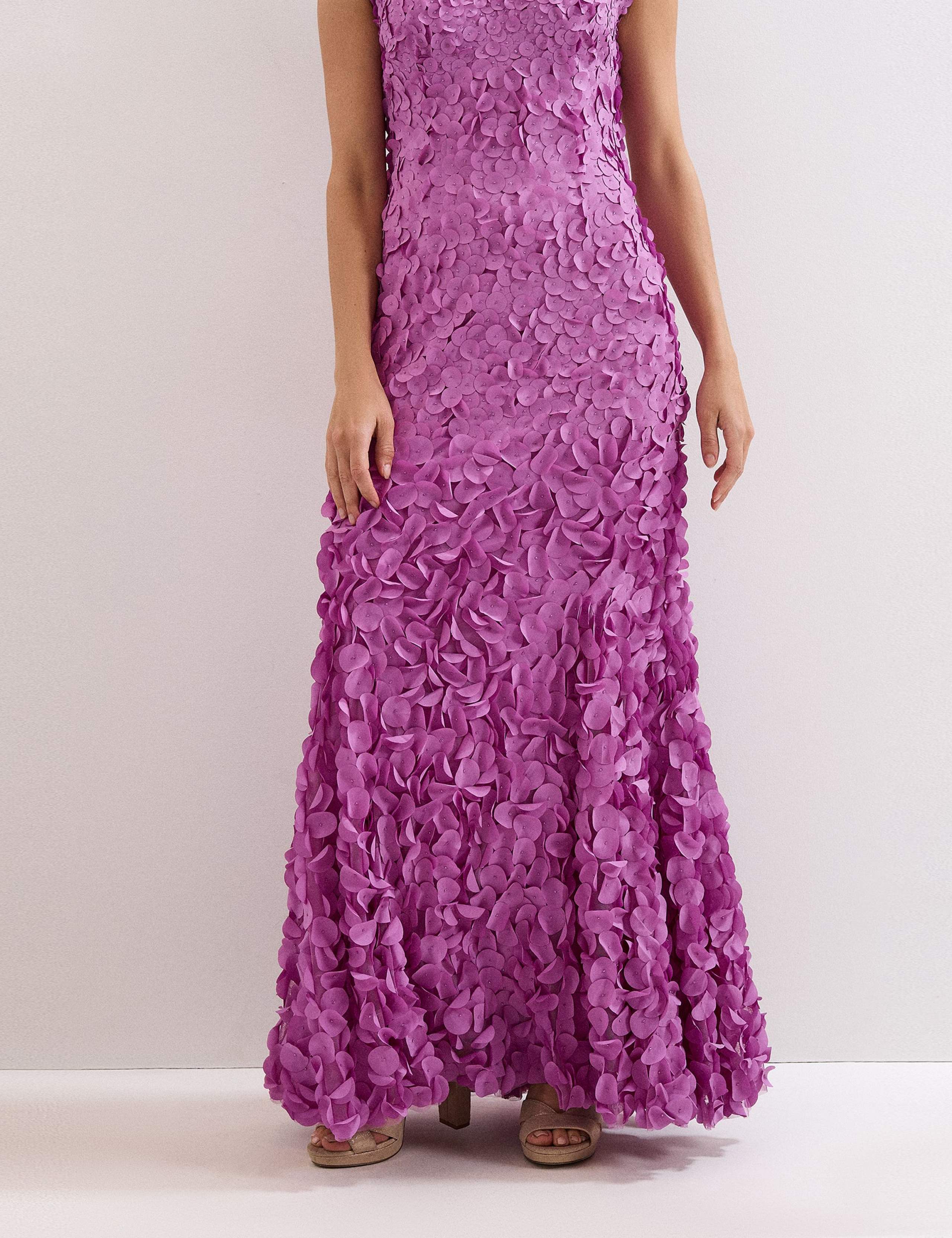 Embellished V-Neck Maxi Skater Dress 8 of 8