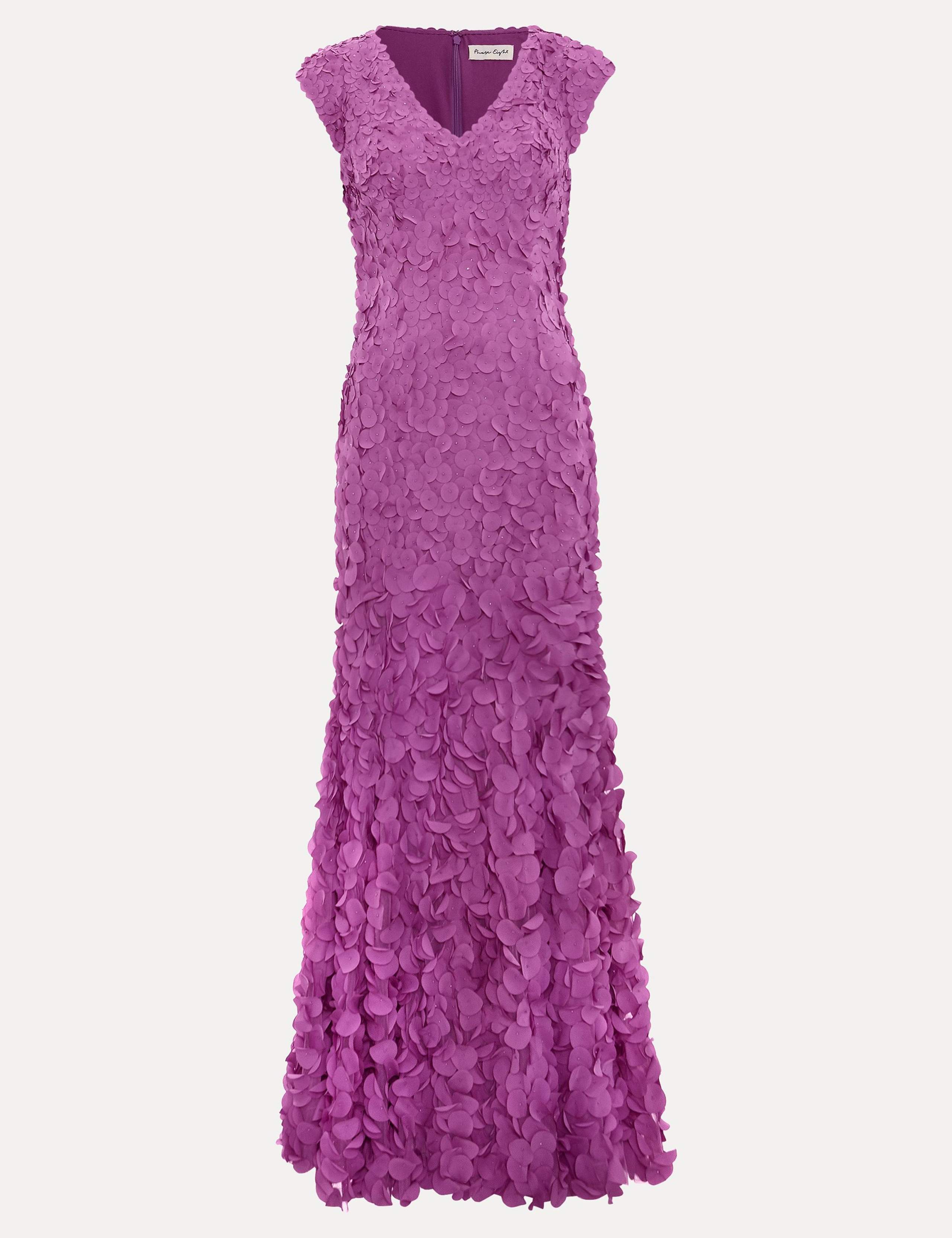 Embellished V-Neck Maxi Skater Dress 2 of 8