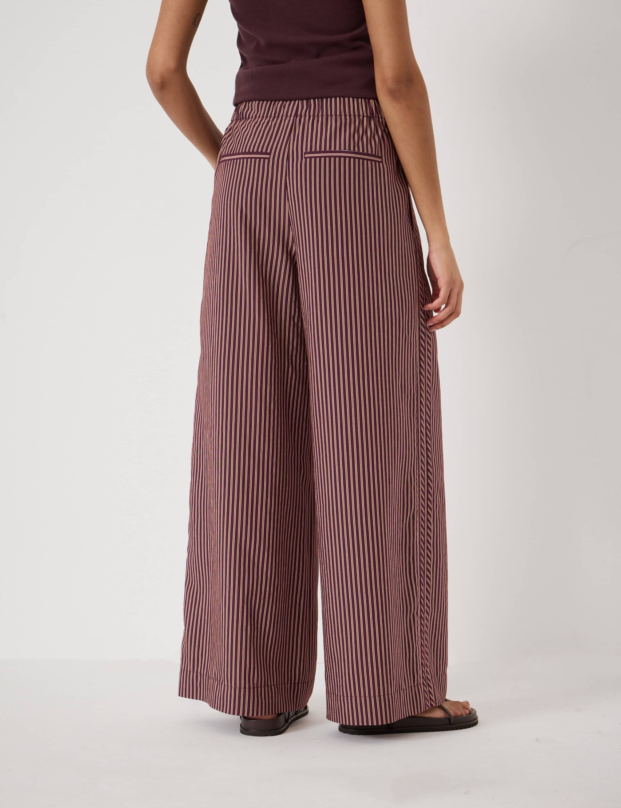 Striped Wide Leg Trousers 5 of 5