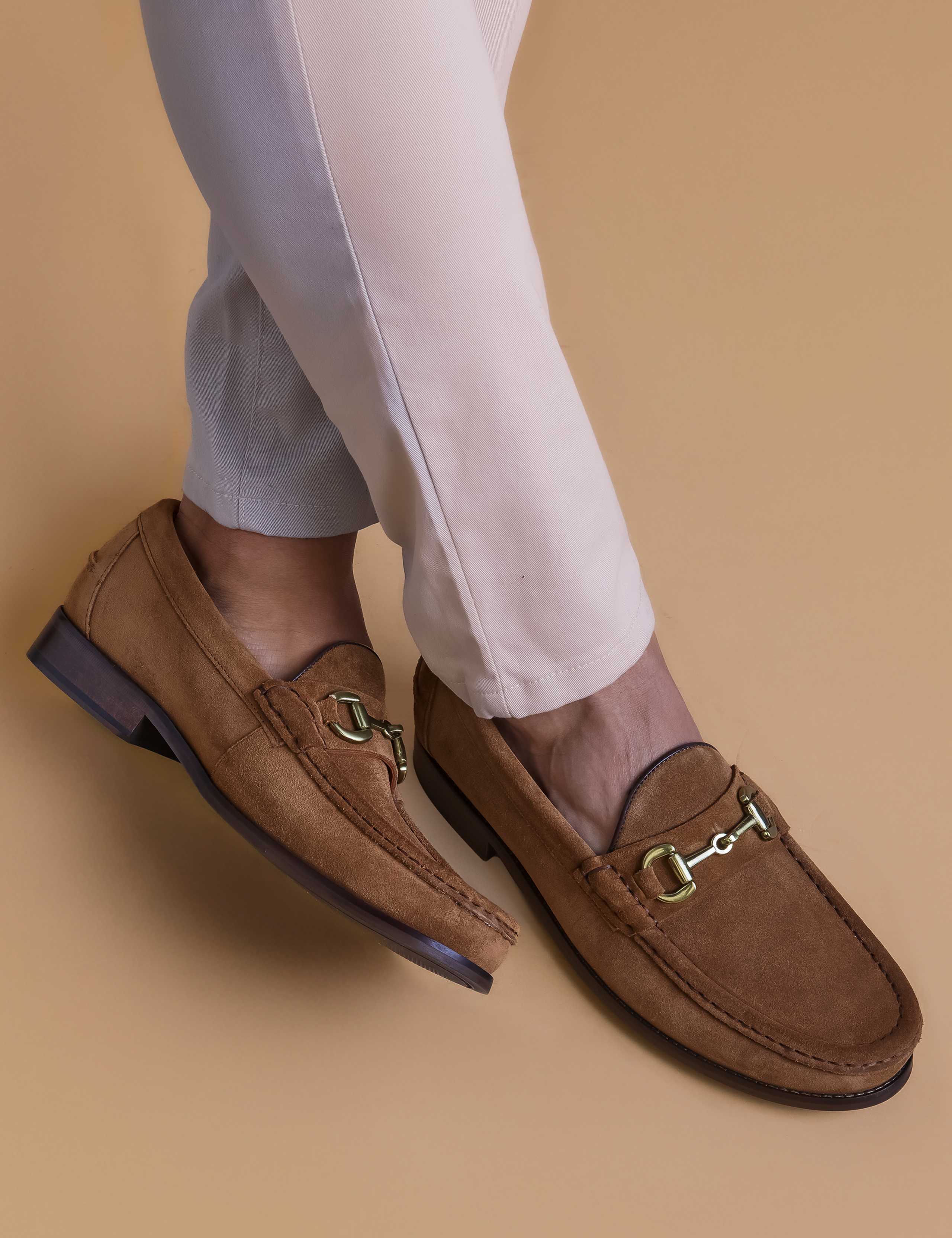 Leather Slip-On Loafers 1 of 7