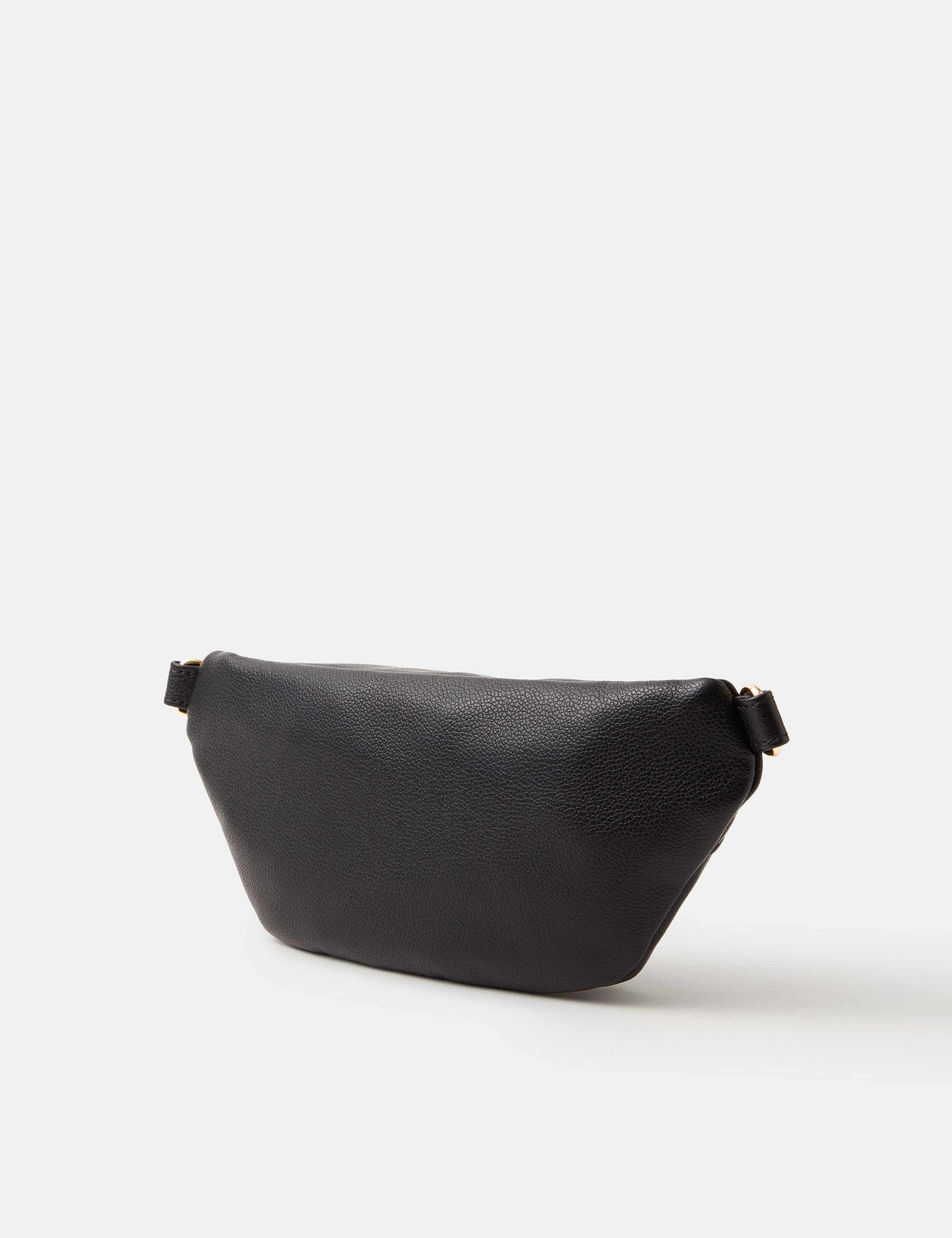 Faux Leather Sling Cross Body Bag 2 of 5
