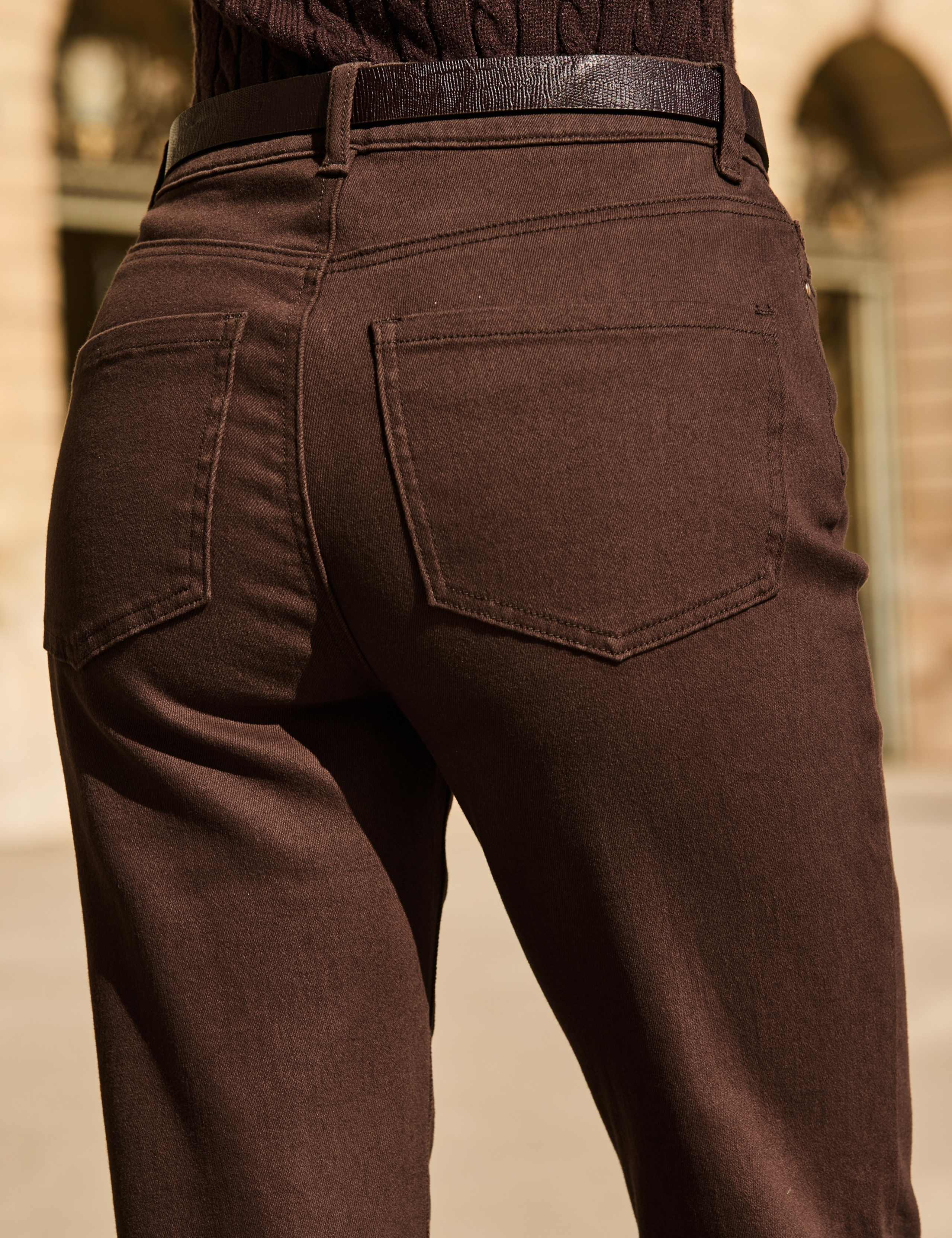Mid Rise Straight Leg Jeans 3 of 6