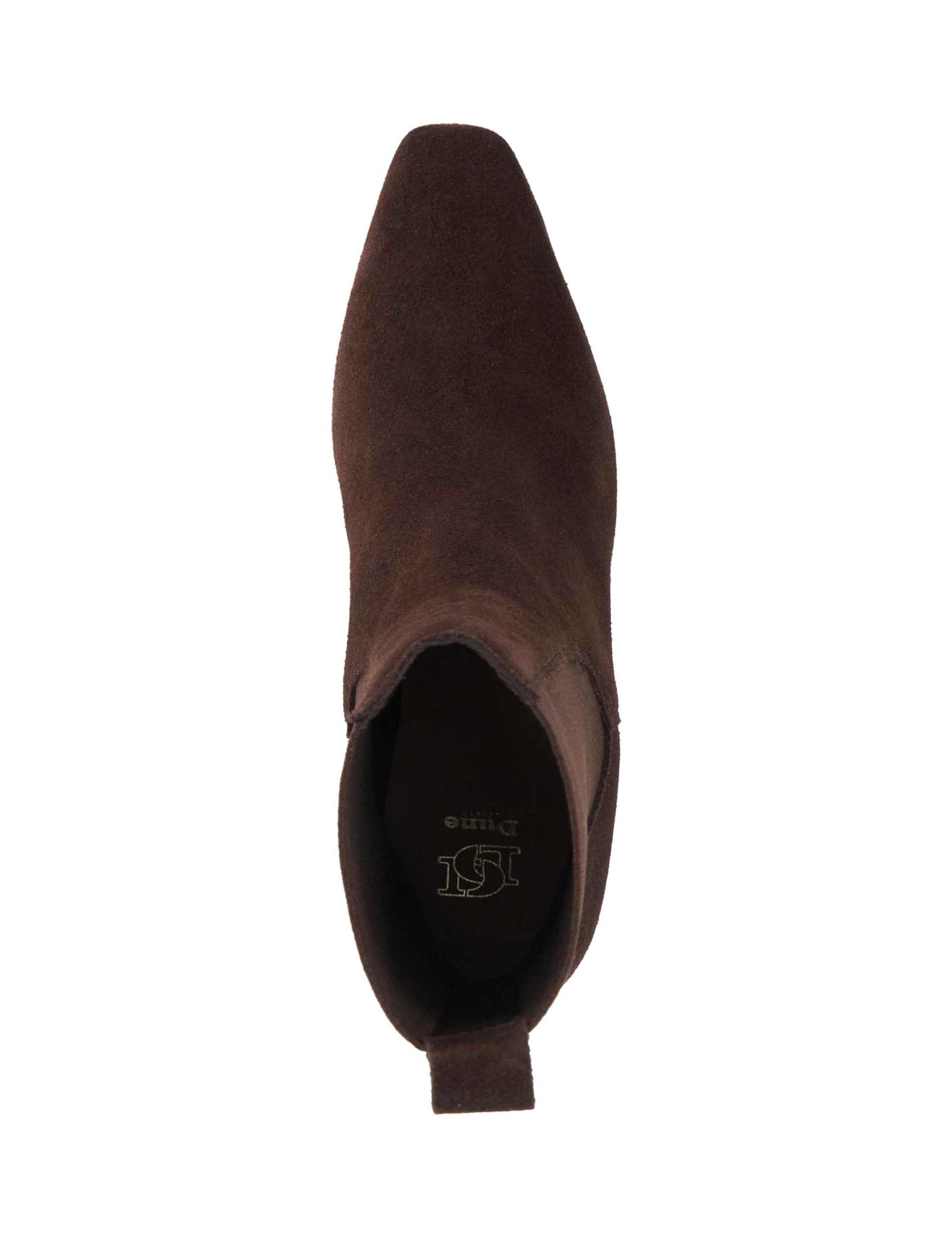Kitten Heel Elasticated Ankle Boots 2 of 5