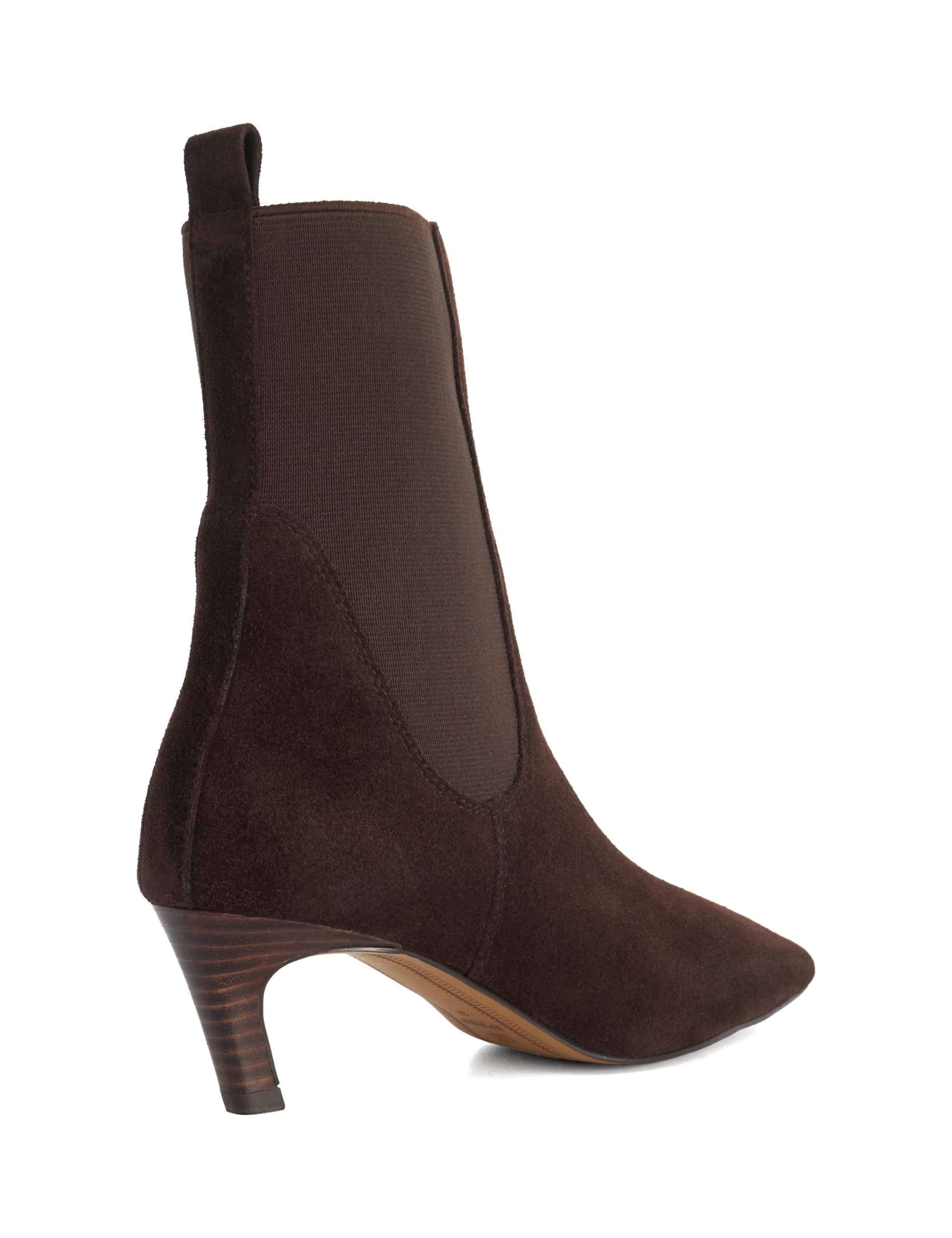 Kitten Heel Elasticated Ankle Boots 4 of 5
