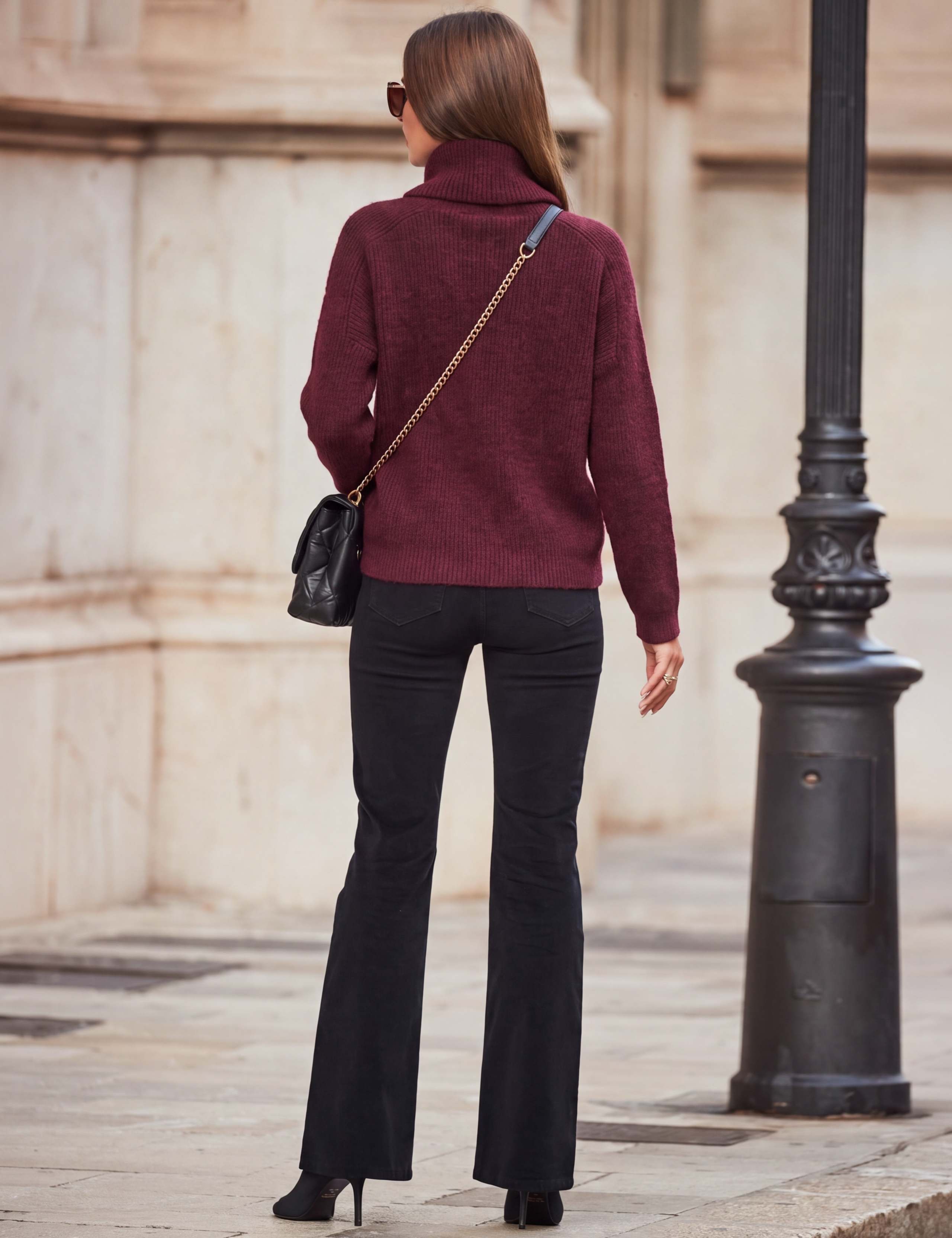 Velvet Flared Jeans 3 of 6