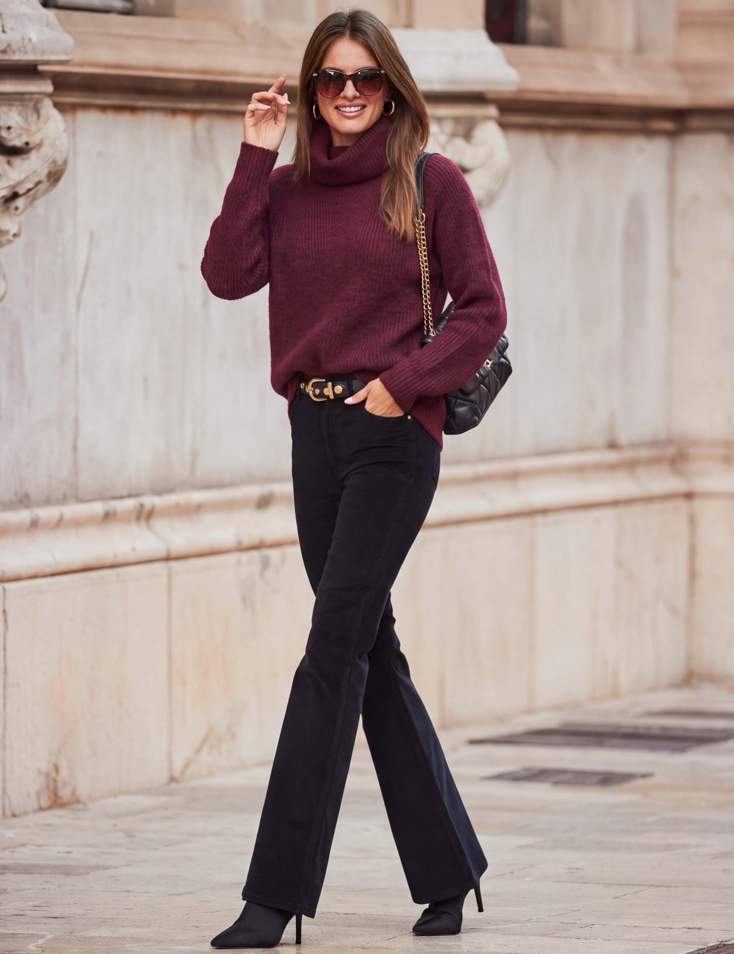 Velvet Flared Jeans 4 of 6