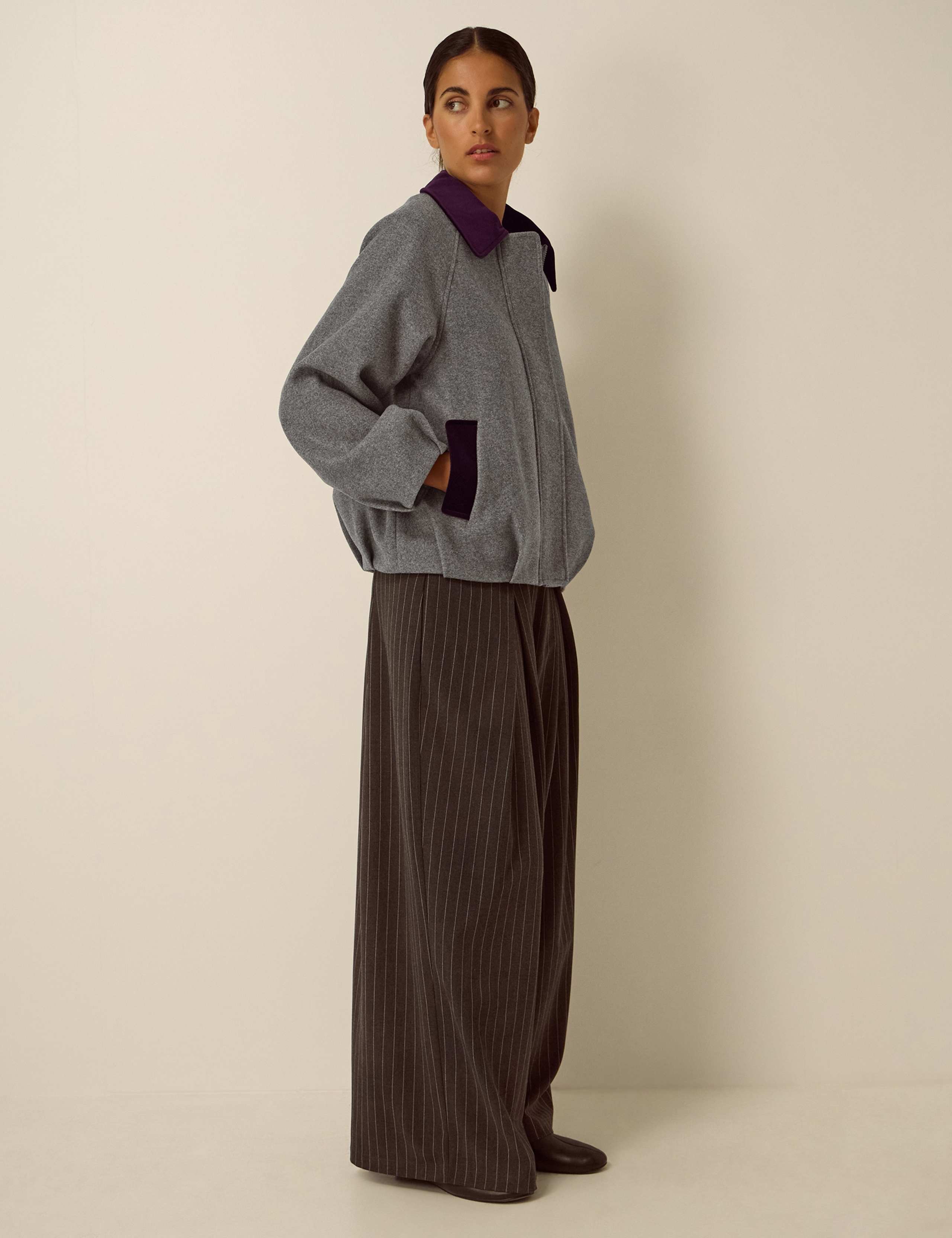 Collared Bomber Jacket 2 of 5