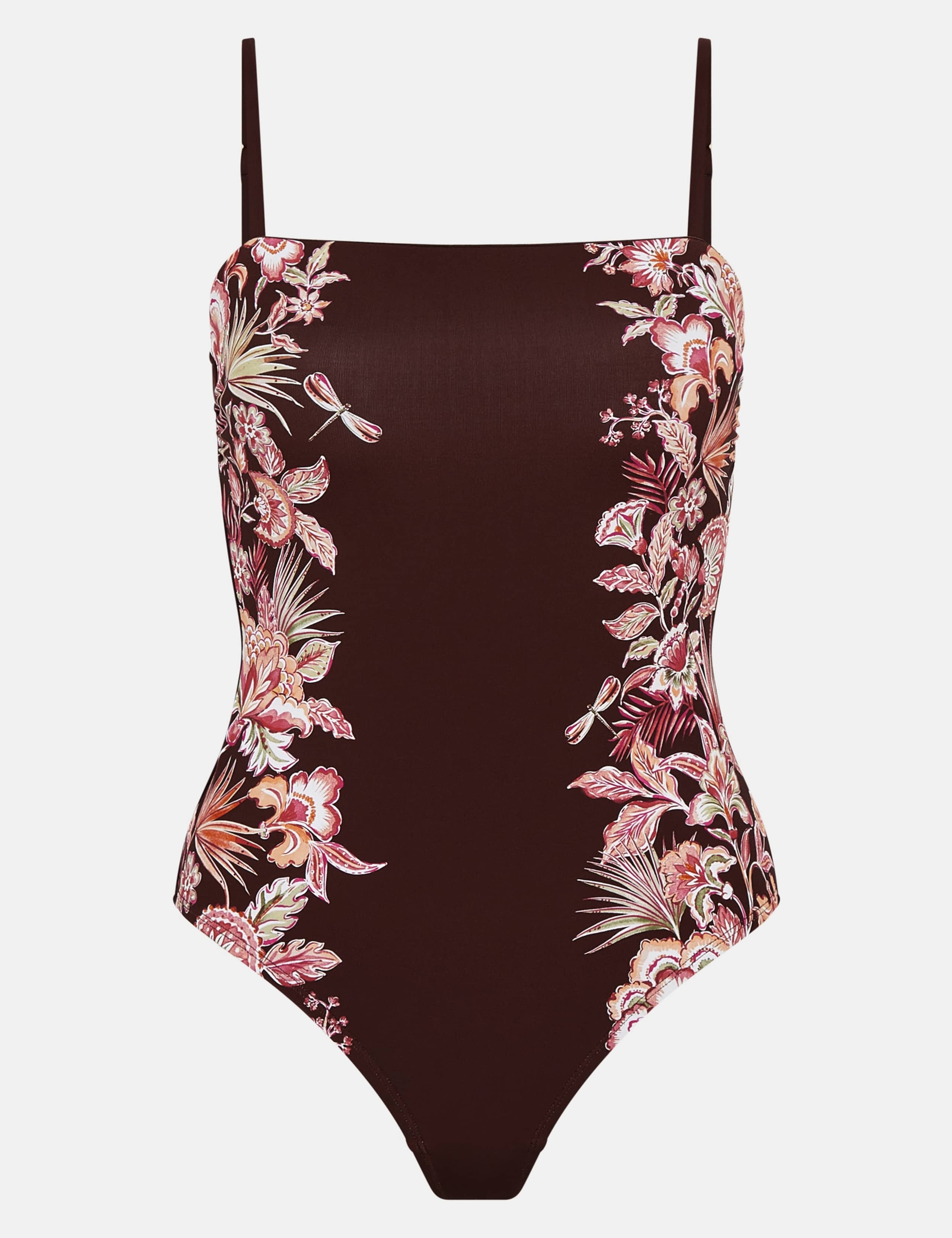 Floral Square Neck Swimsuit 2 of 5