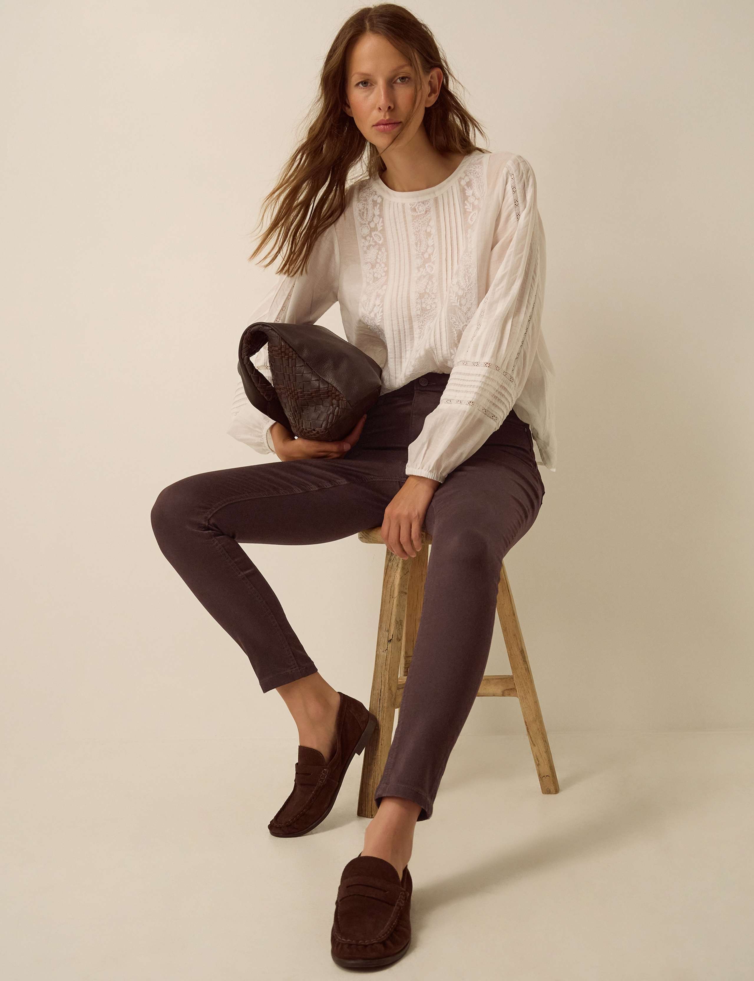 High Waisted Skinny Jeans 3 of 5