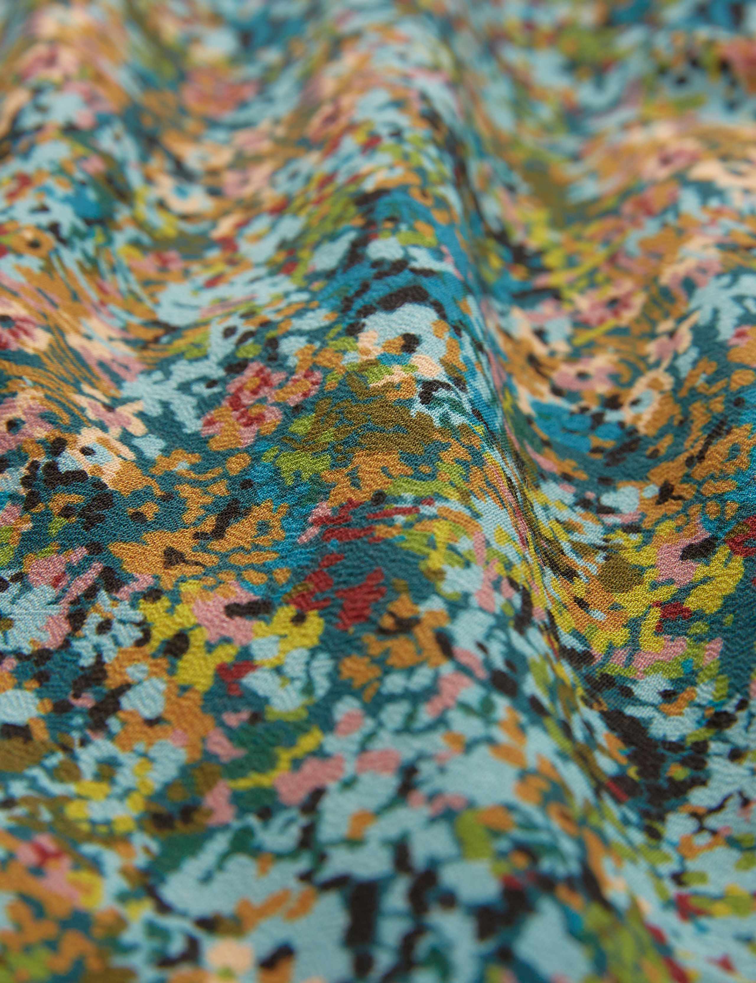 Printed Cowl Neck Top 4 of 4