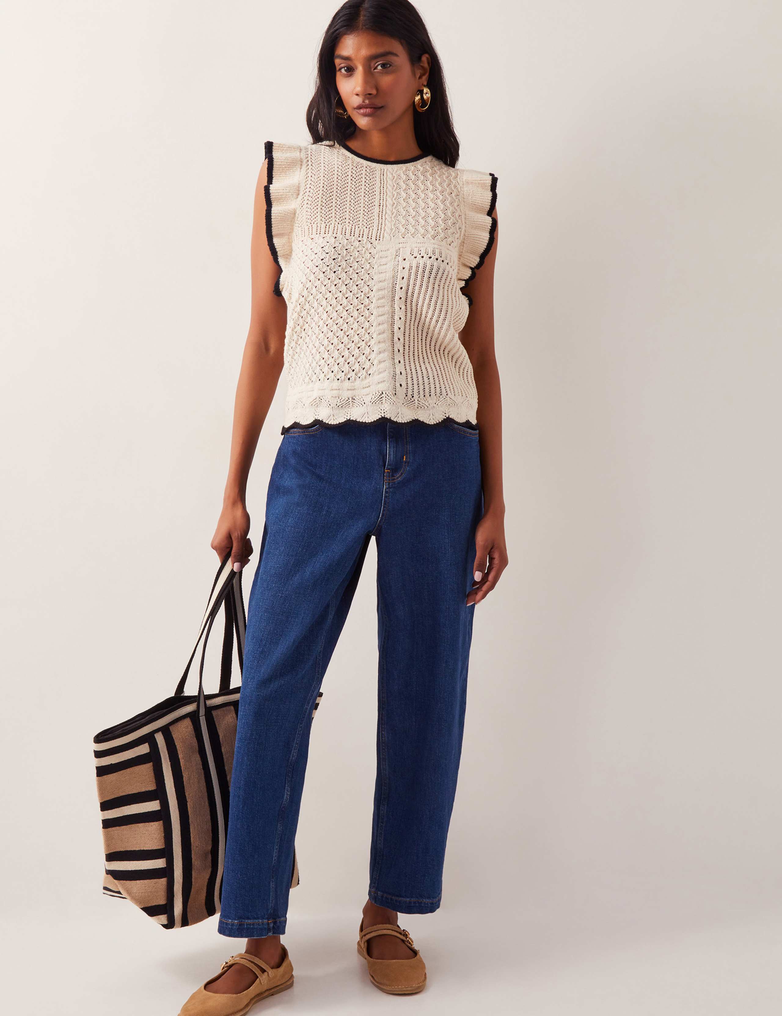 Cotton Rich Knitted Vest 2 of 4