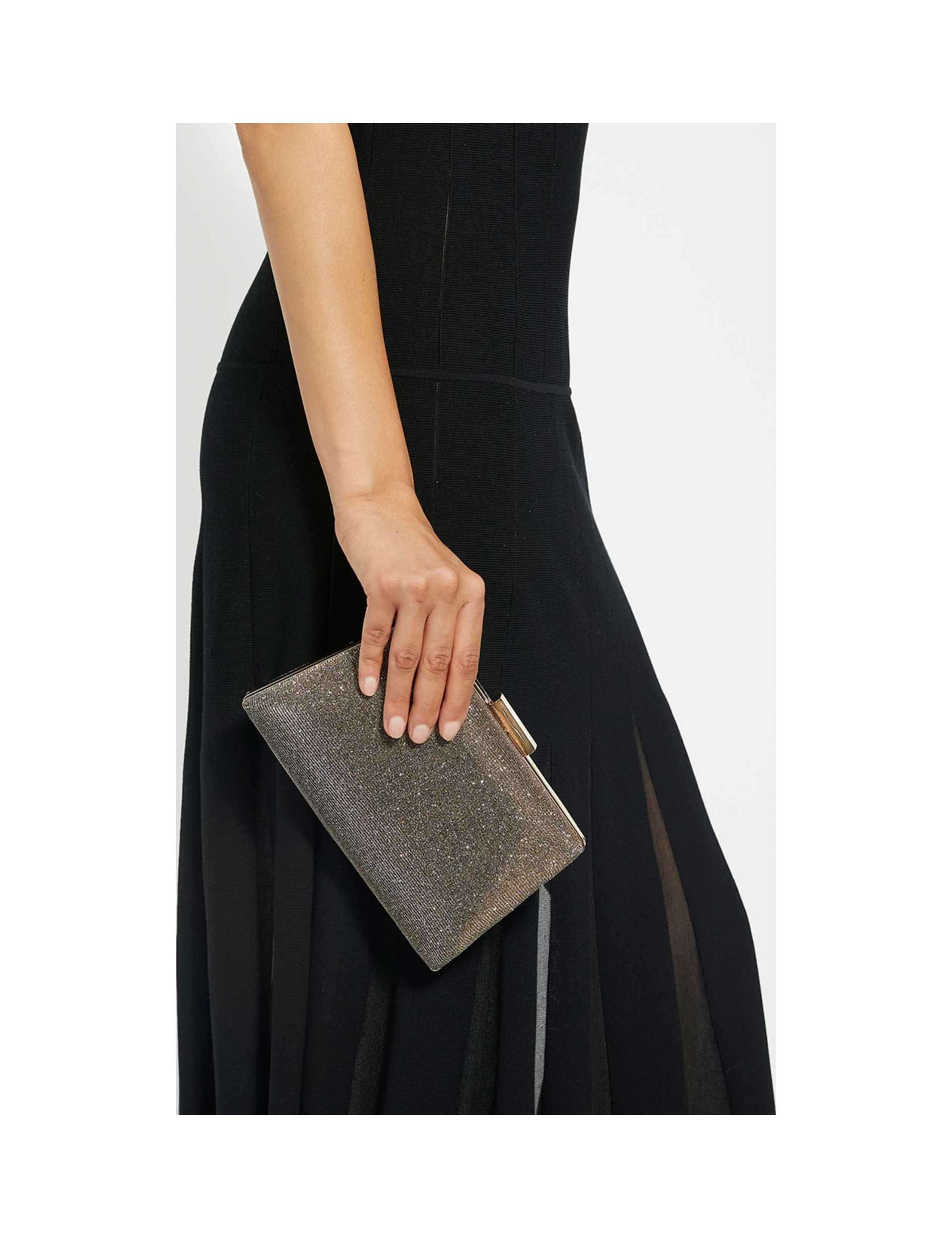 Metallic Angled Clutch Bag 4 of 6