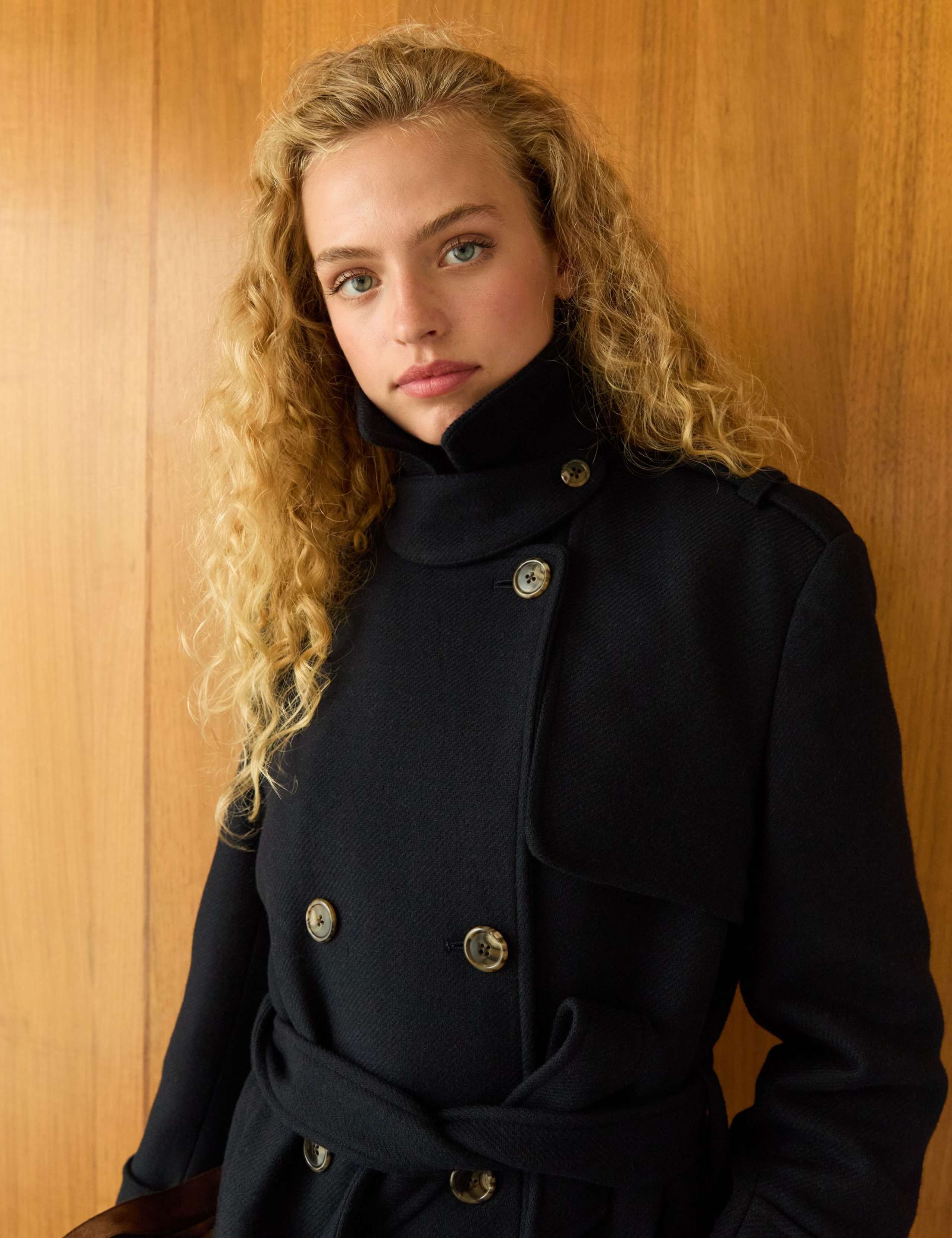 Wool Rich Longline Trench Coat 4 of 6