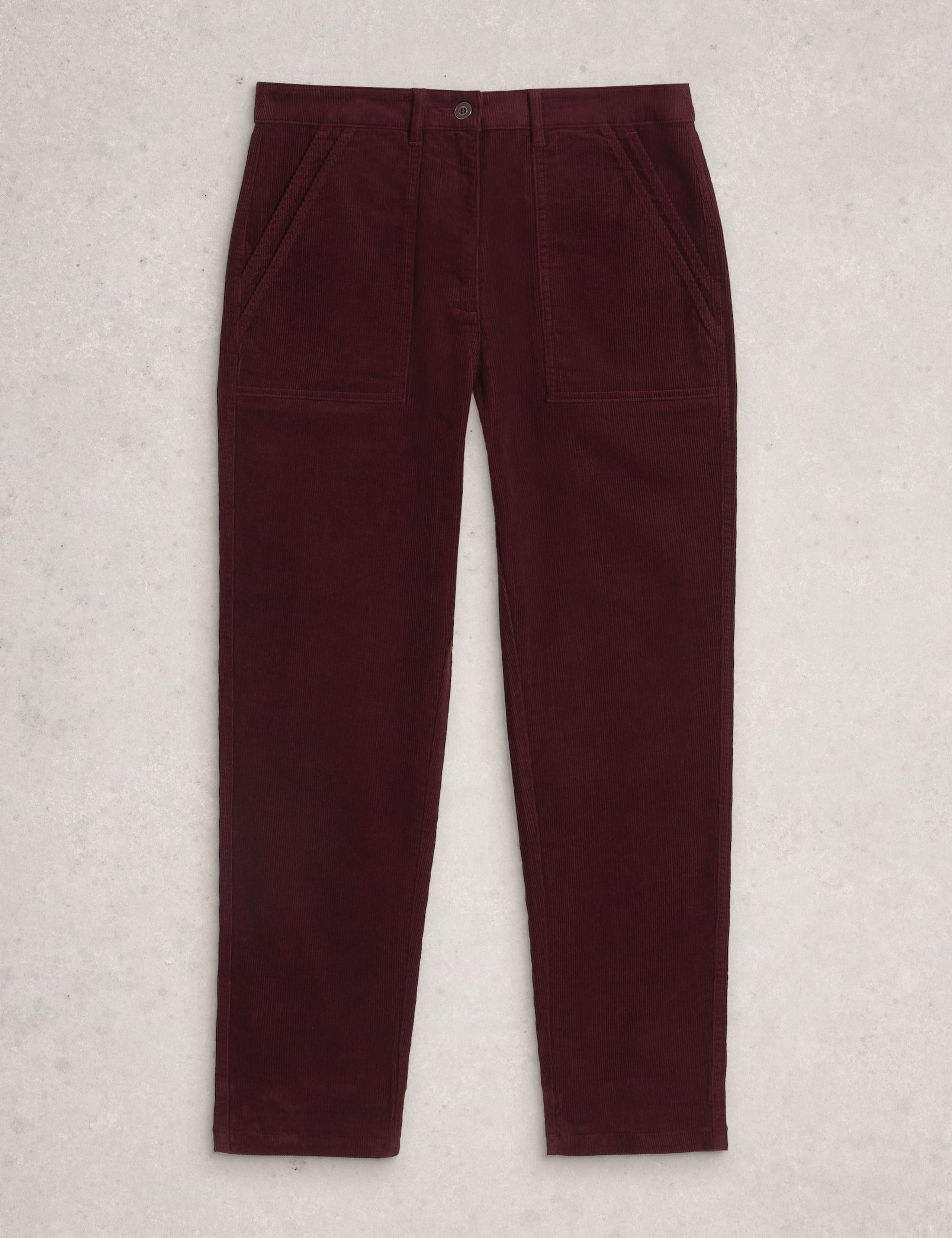 Cord Straight Leg Trousers 2 of 6