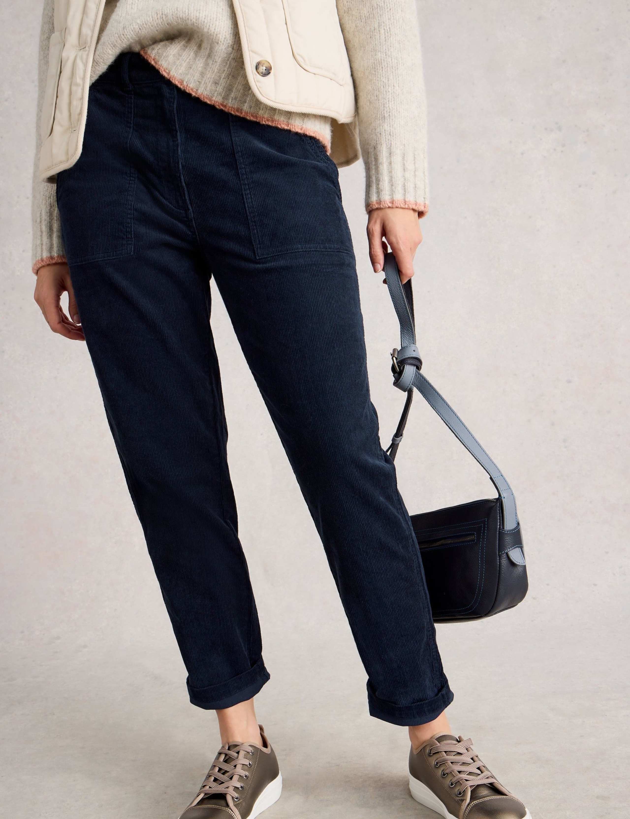 Cord Straight Leg Trousers 3 of 6