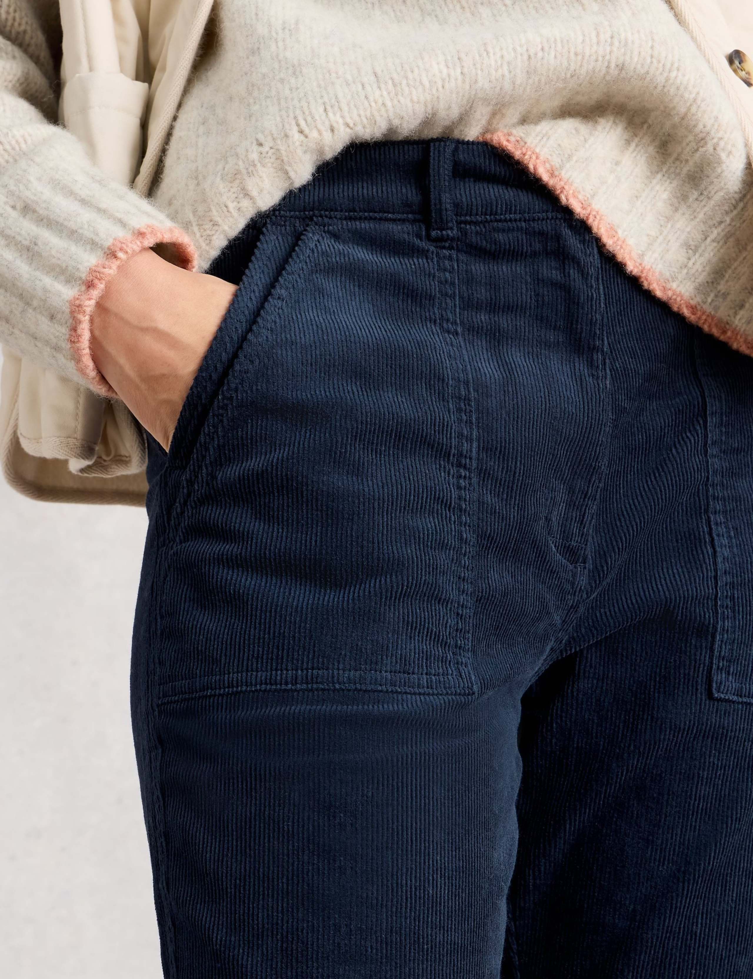 Cord Straight Leg Trousers 4 of 6