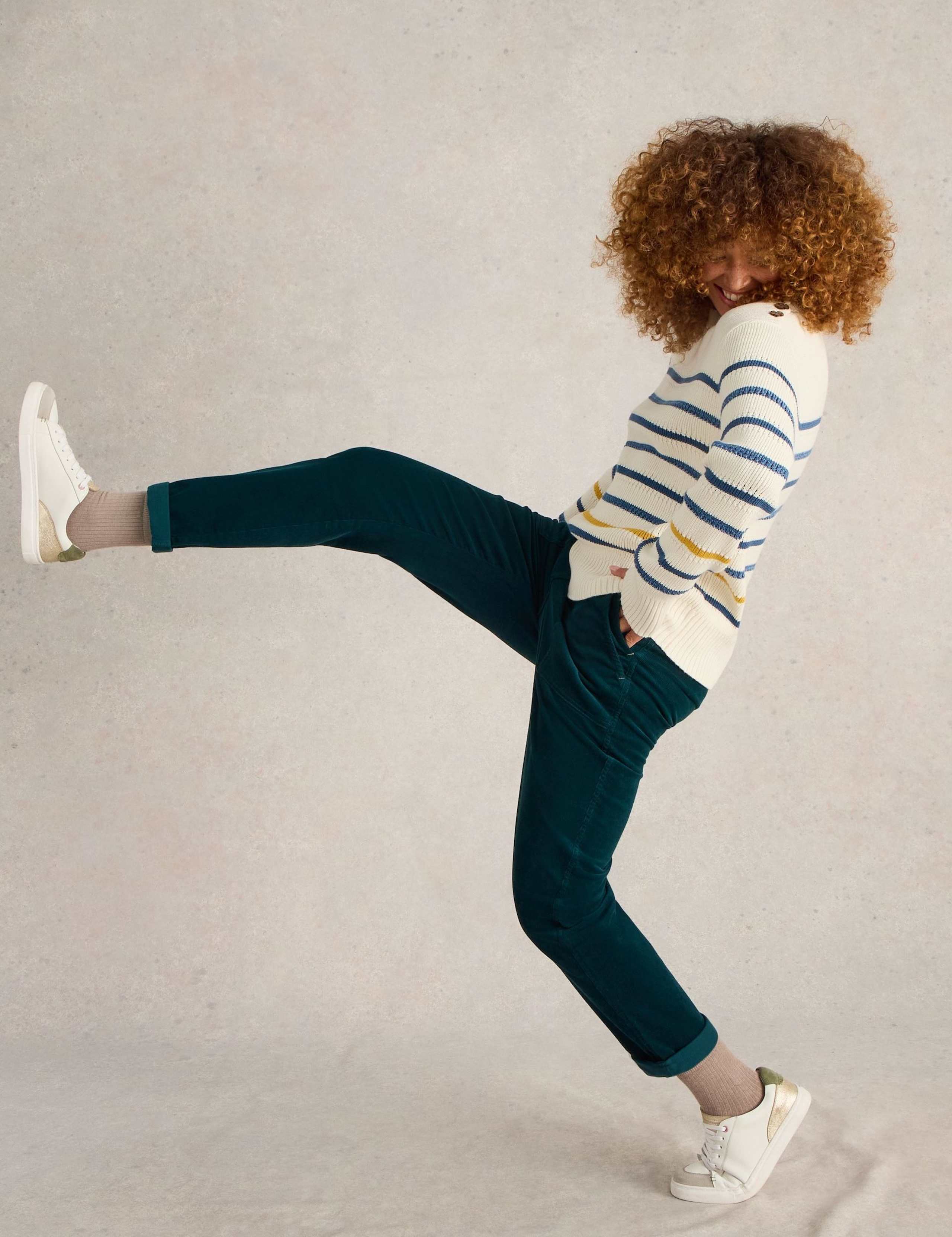 Cord Straight Leg Trousers 5 of 6