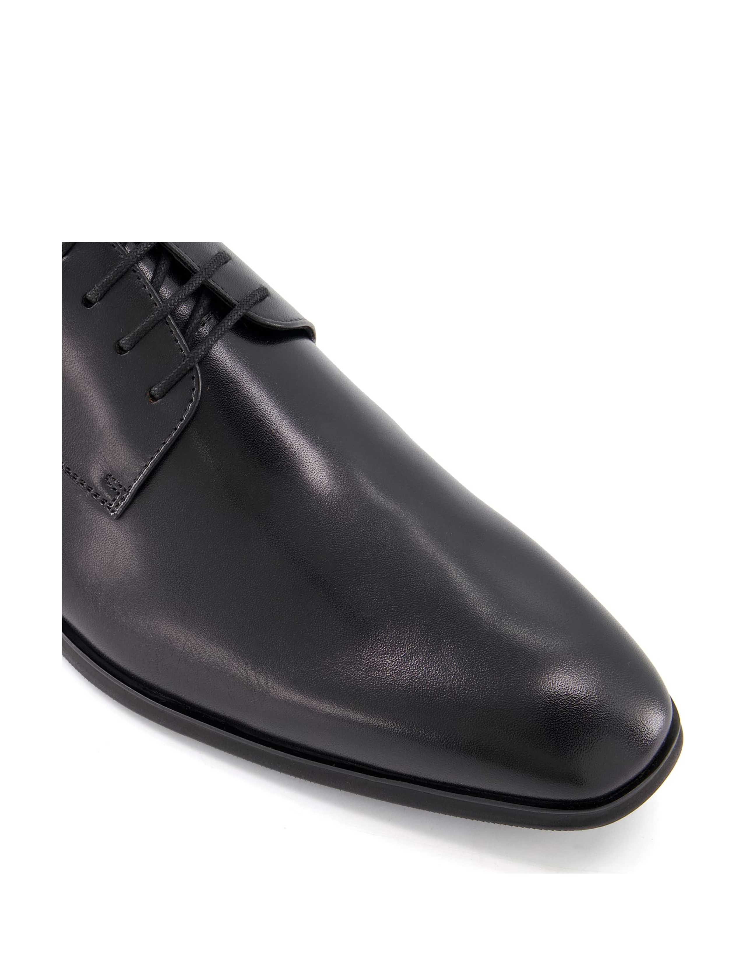 Wide Fit Leather Derby Shoes 5 of 5