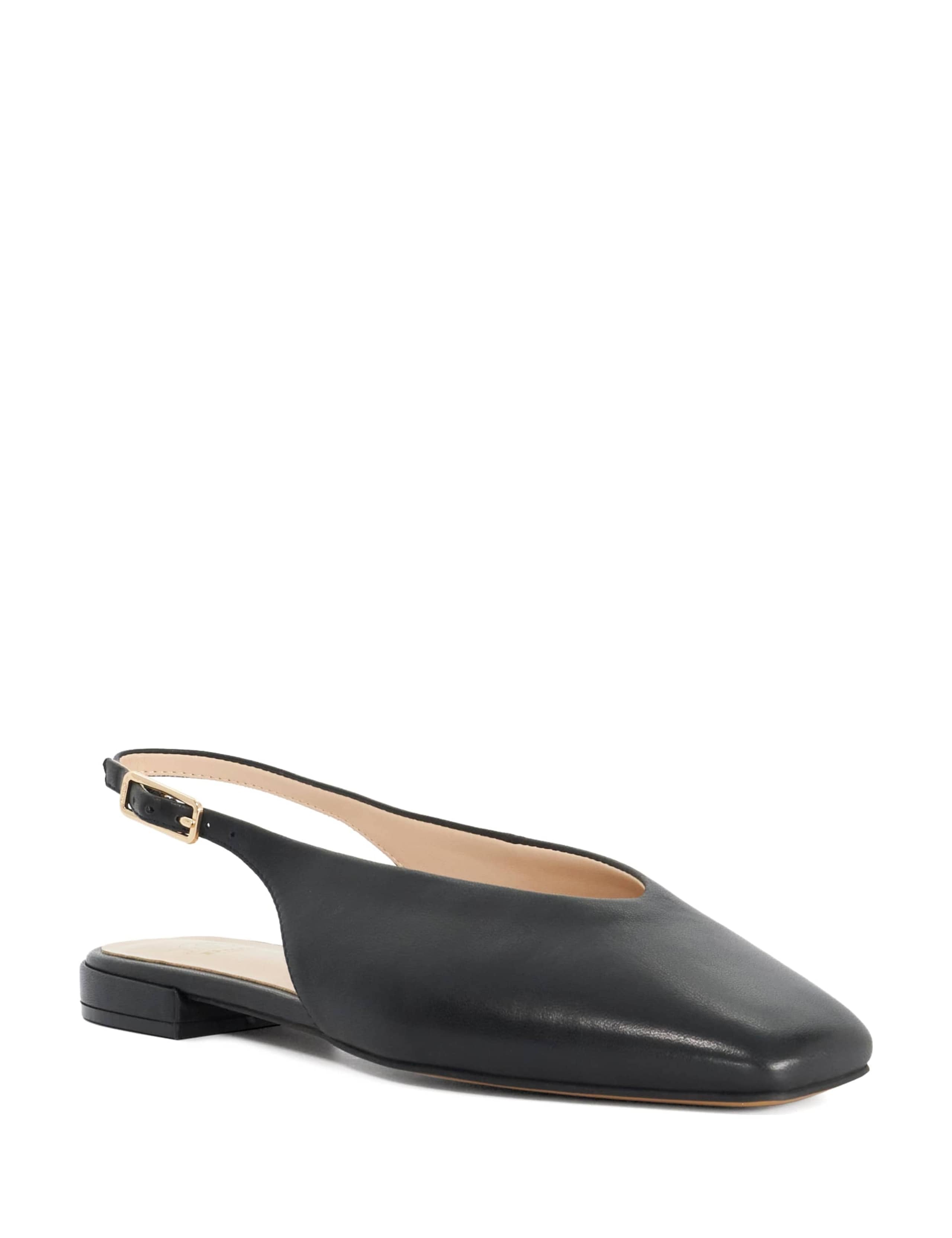 Leather Flat Slingback Ballet Shoes 5 of 5