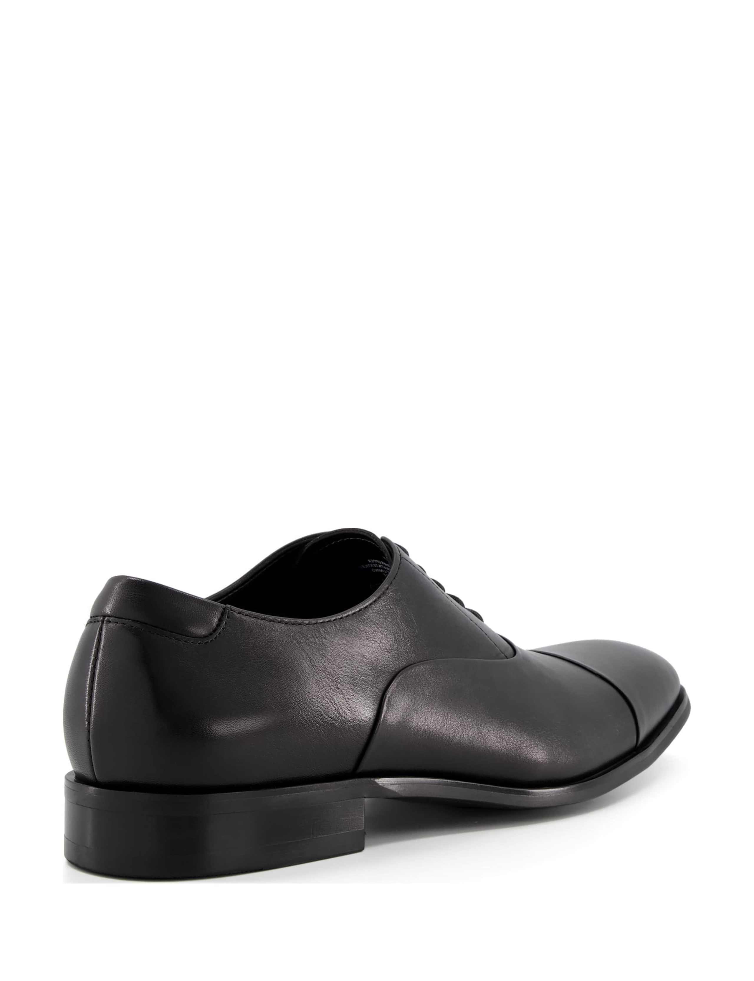 Wide Fit Leather Oxford Shoes 6 of 6