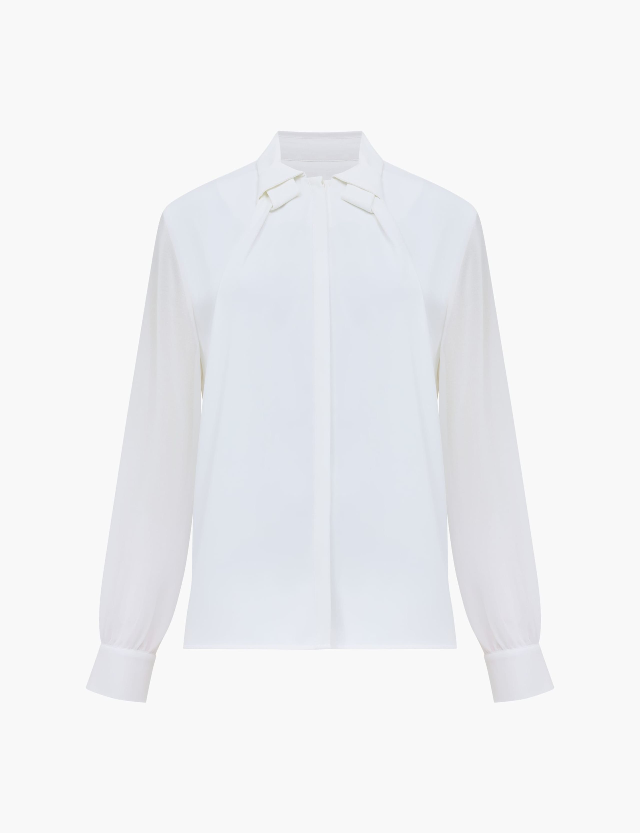 Crepe Collar Detail Shirt 2 of 5