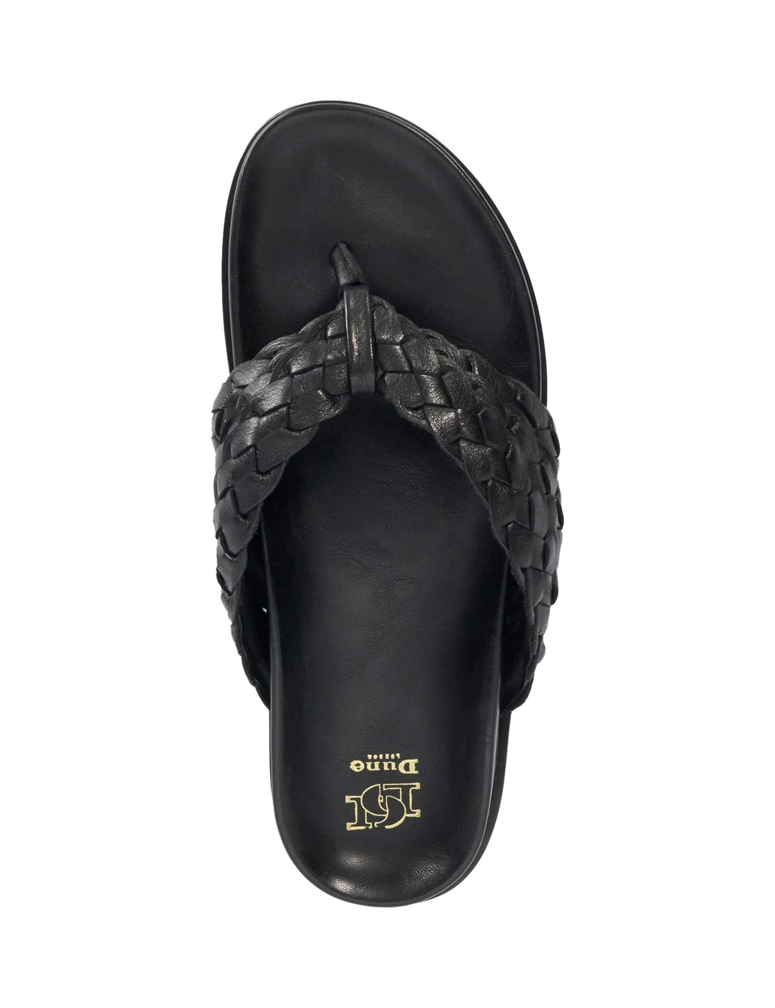 Leather Woven Falt Sandals 3 of 5