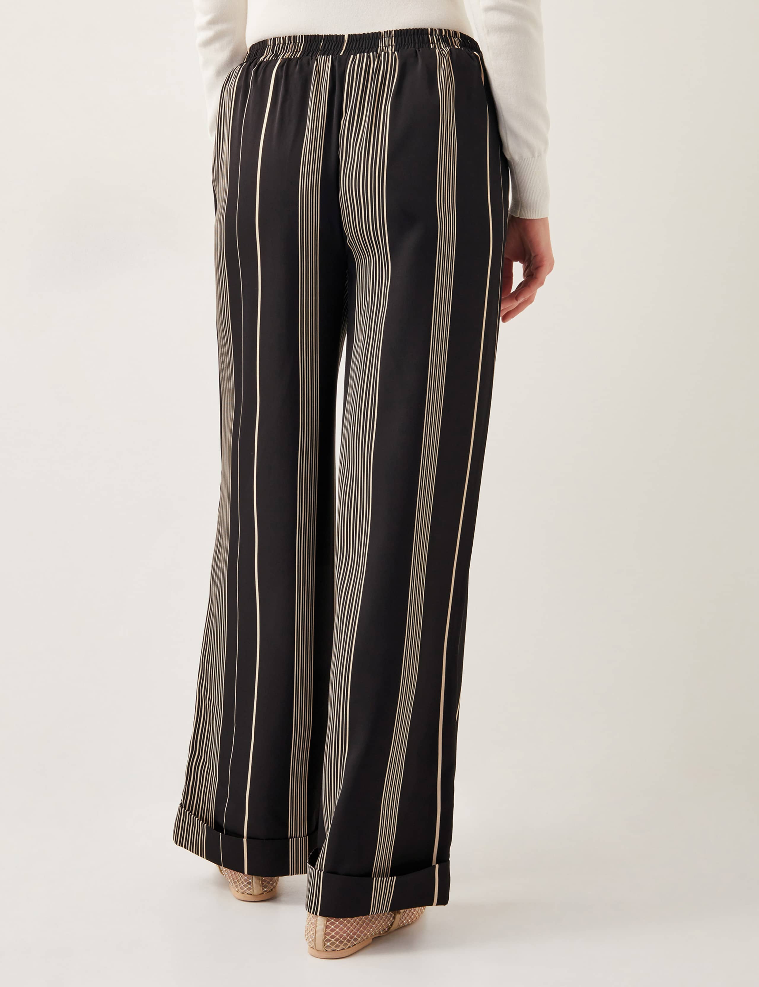 Striped Straight Leg Trousers 5 of 5