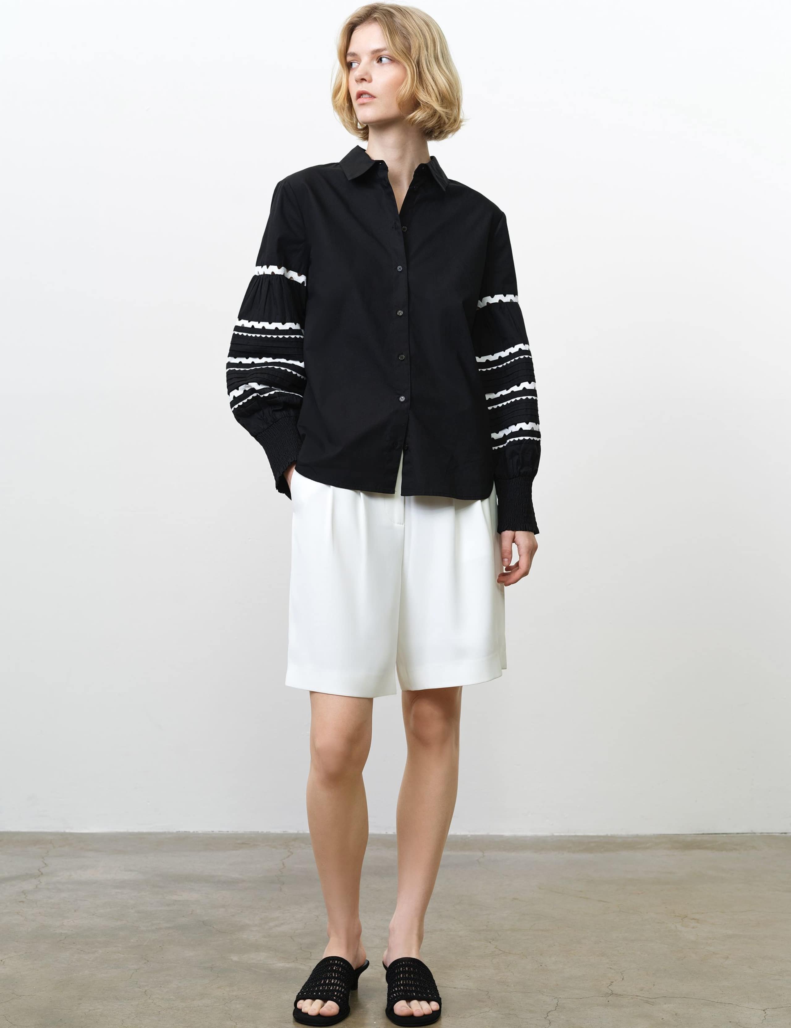 Pure Cotton Textured Shirt 3 of 7