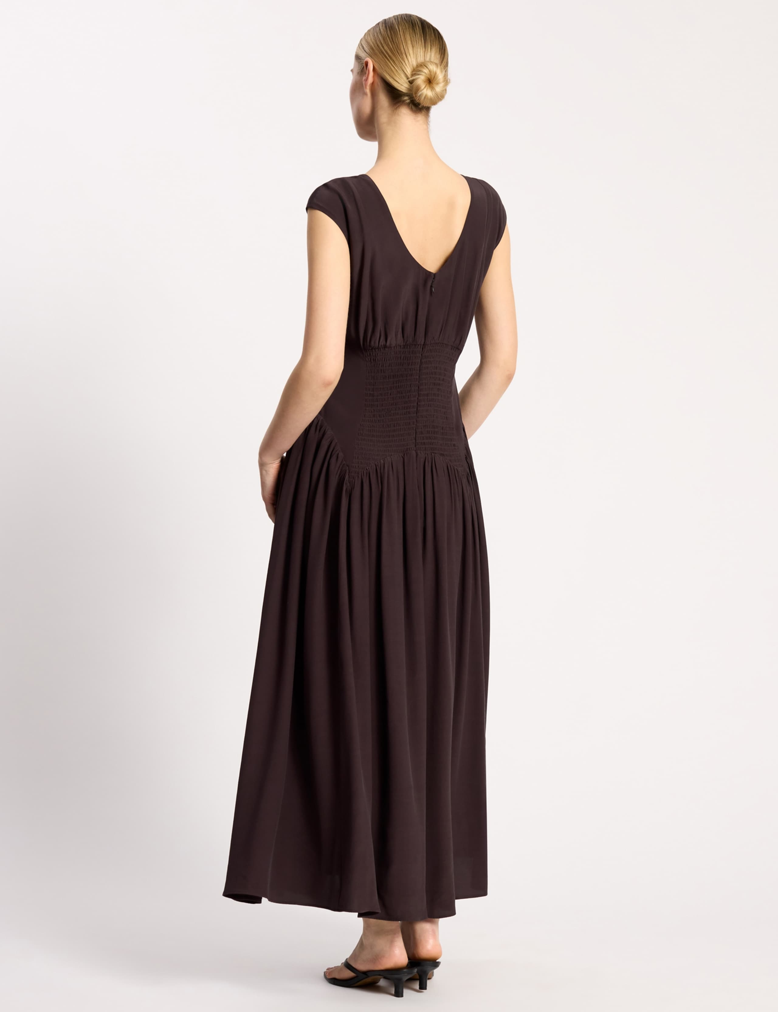 Maxi Drop Waist Dress 4 of 6