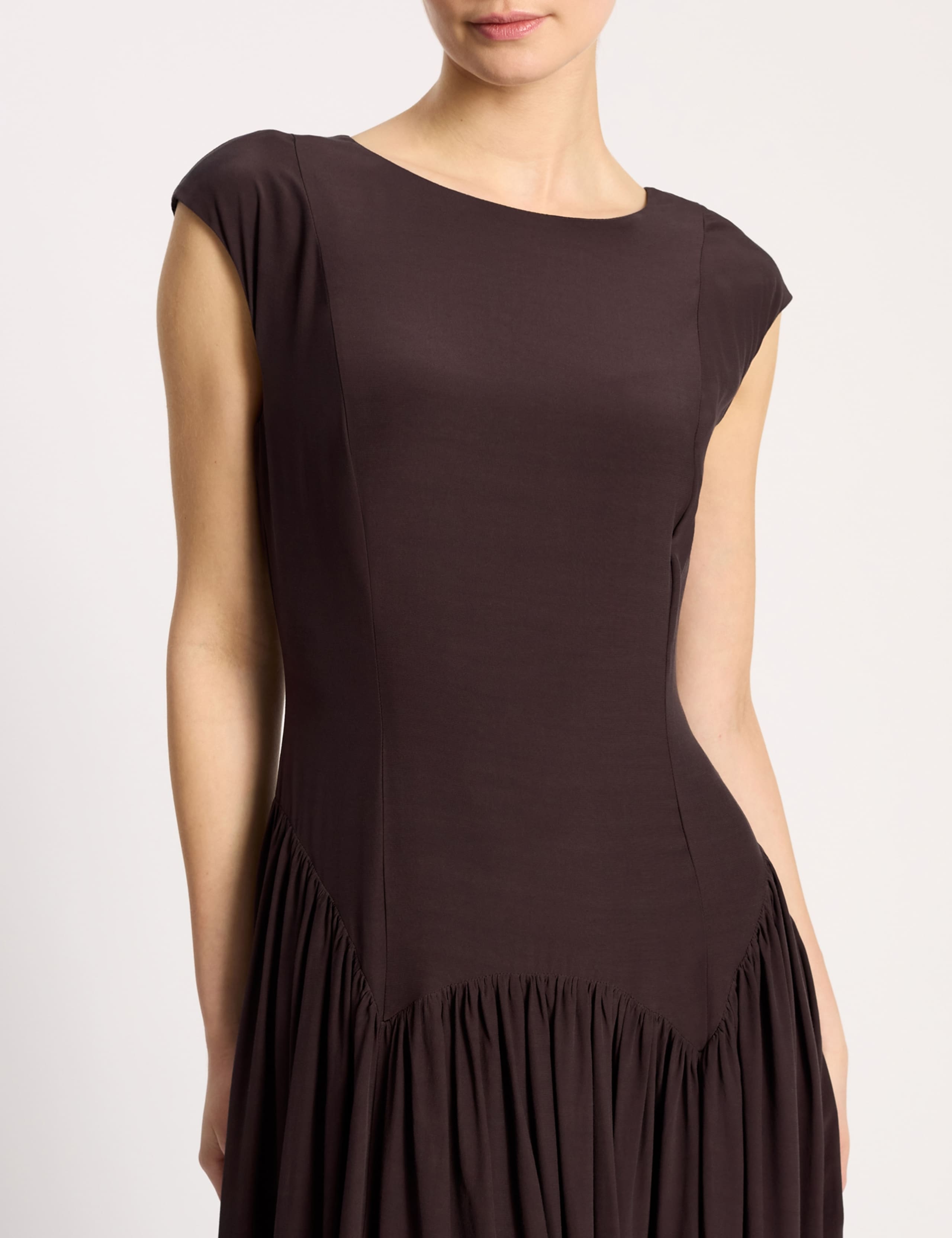 Maxi Drop Waist Dress 5 of 6