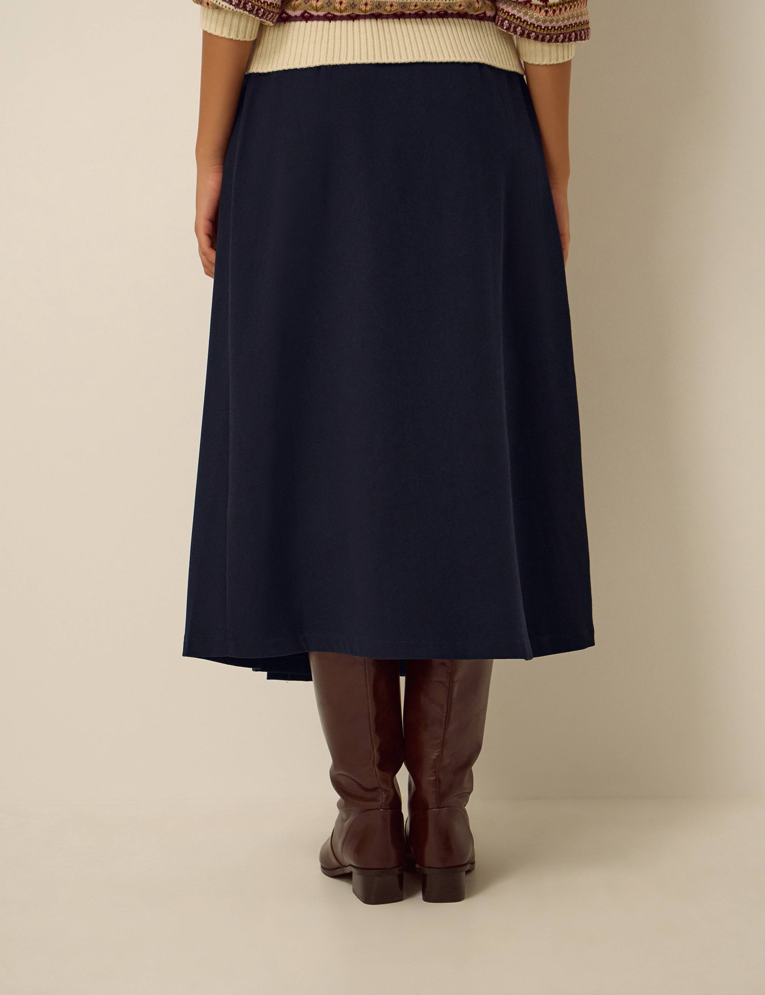 Pleated Midi Skirt 4 of 5